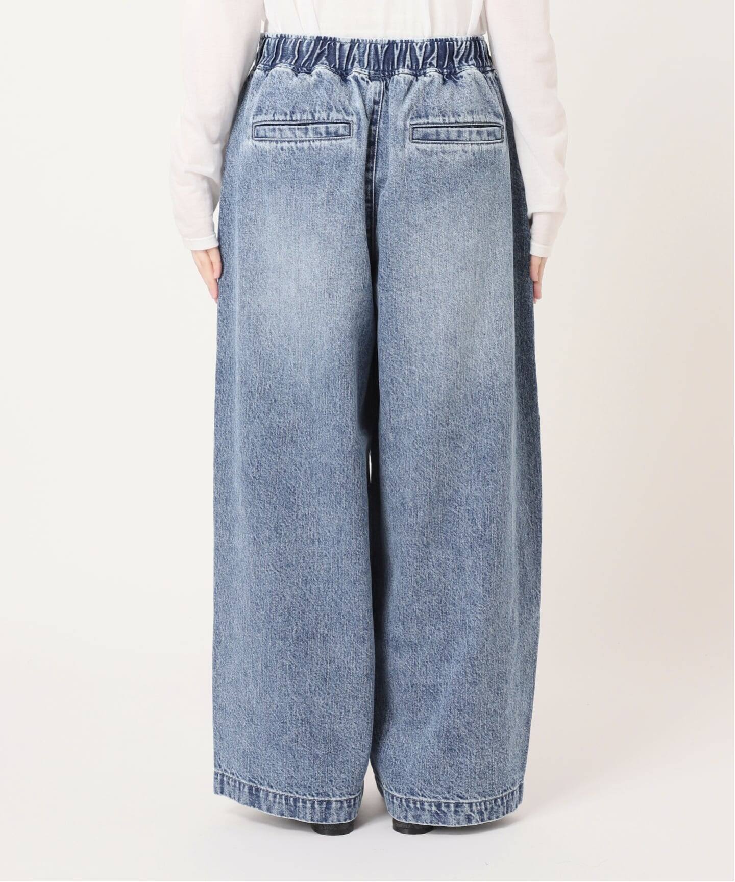 ジャーナルスタンダード イージーデニムワイドパンツ　38 WEB限定追加3》イージーデニムワイドパンツ（デニムパンツ・ジーンズ