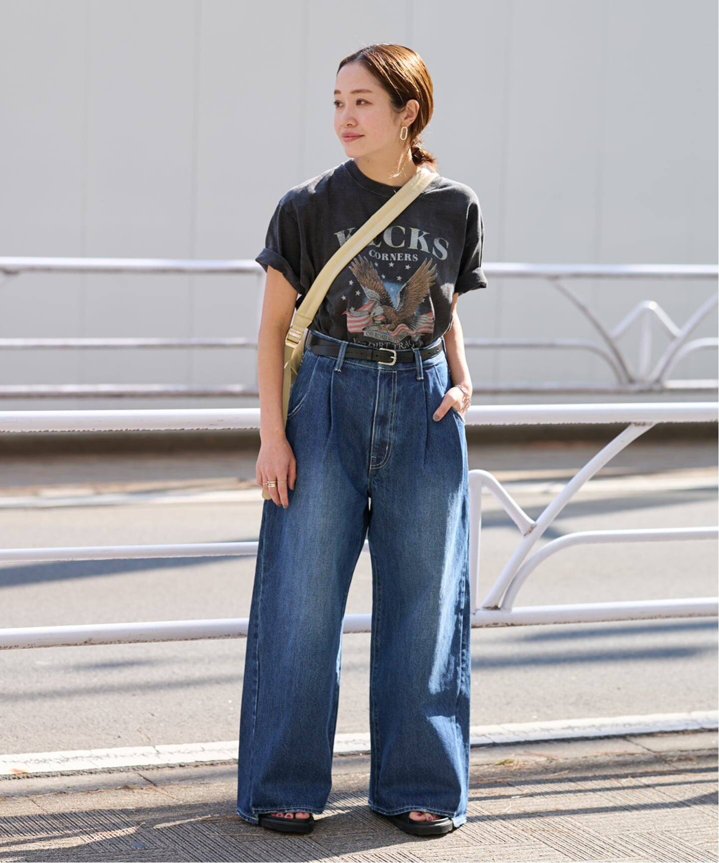 追加》2タックワイドデニムパンツ（デニムパンツ・ジーンズ）｜JOURNAL 