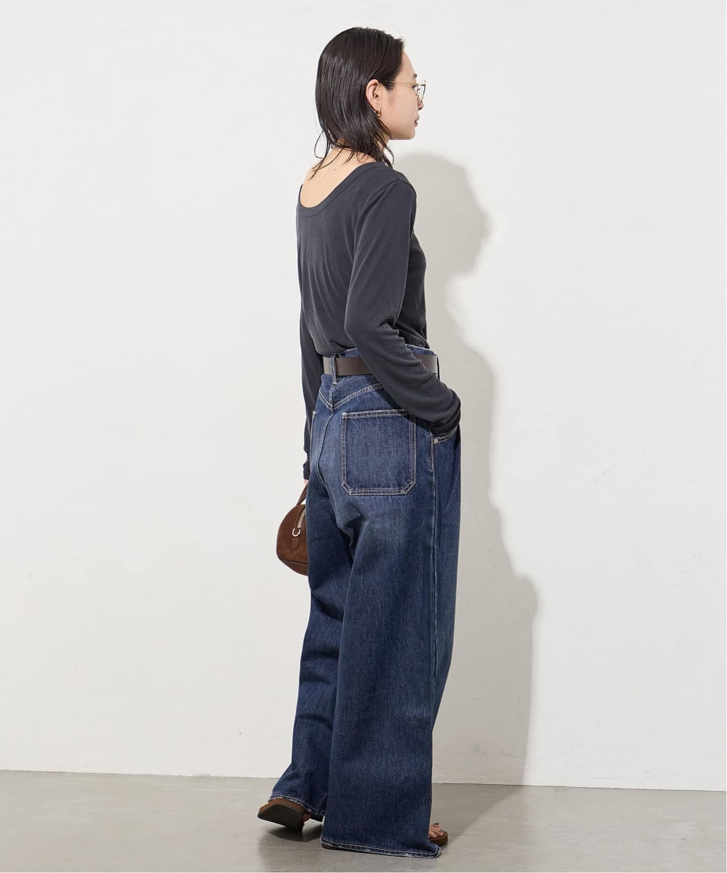 追加予約》2タックワイドデニムパンツ（デニムパンツ・ジーンズ