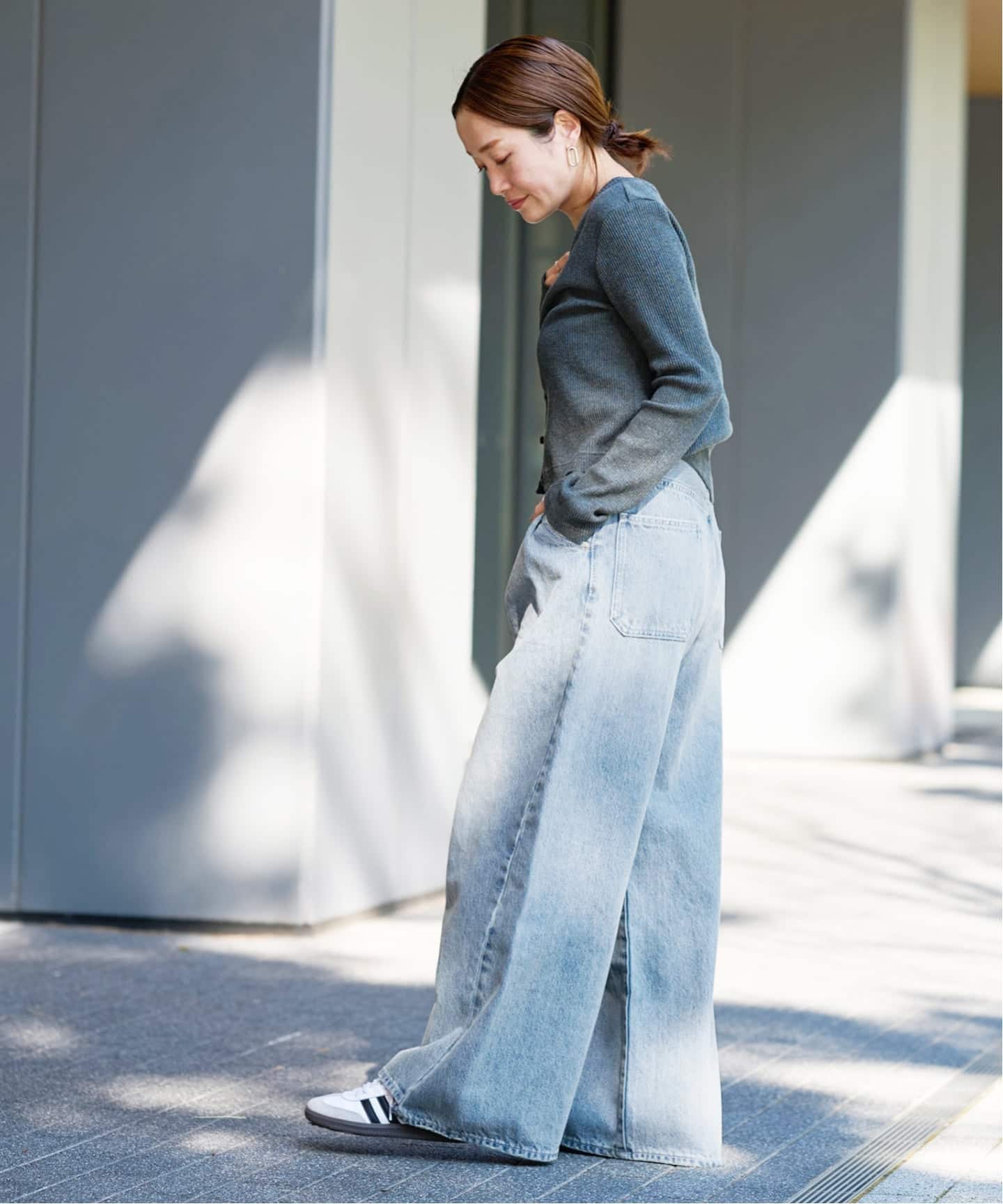 追加予約》2タックワイドデニムパンツ（デニムパンツ・ジーンズ