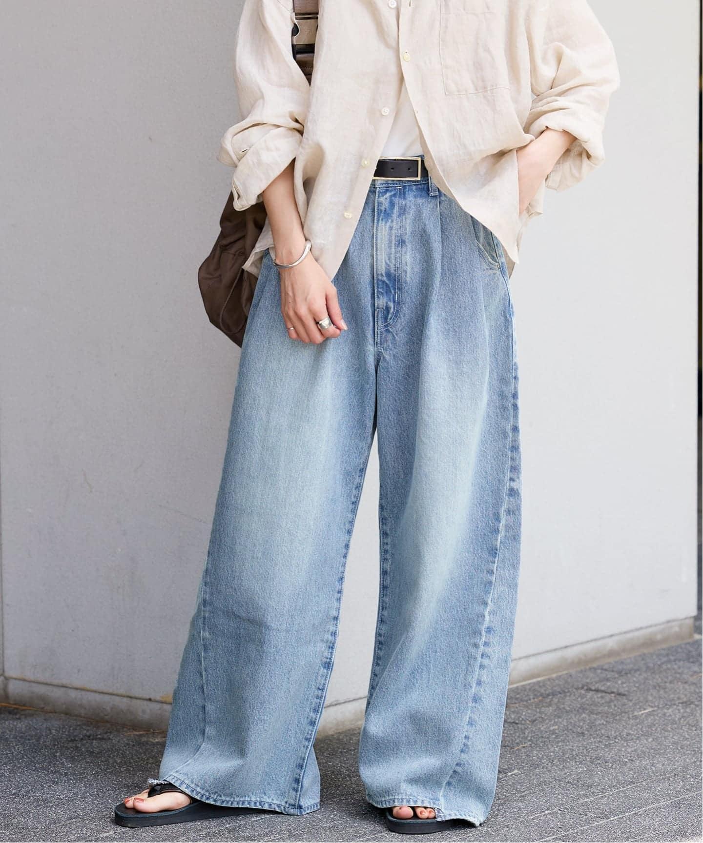 追加予約》2タックワイドデニムパンツ（デニムパンツ・ジーンズ