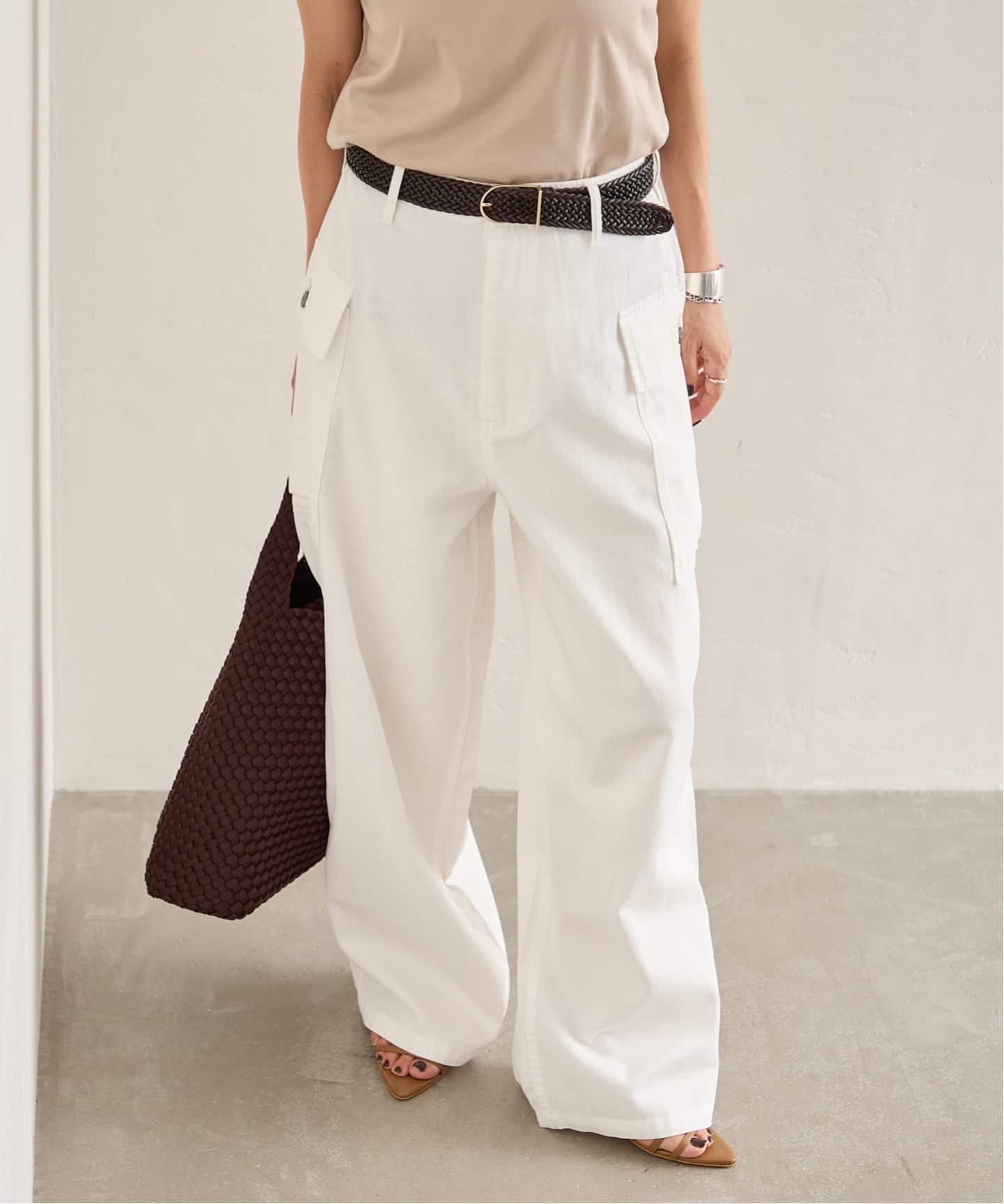 BAYCREW'S 新品　ホワイト ミリタリーカーゴパンツ 予約》Military Cargo Pants（カーゴパンツ）｜JOURNAL STANDARD