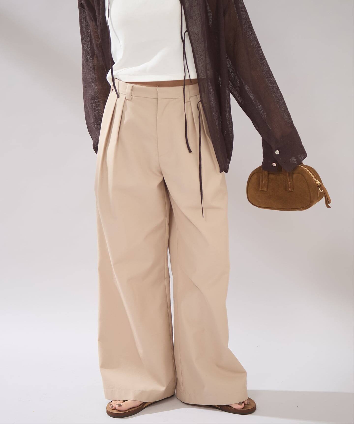 osedit】2tuck buckle back CHINOS（チノパンツ）｜JOURNAL STANDARD