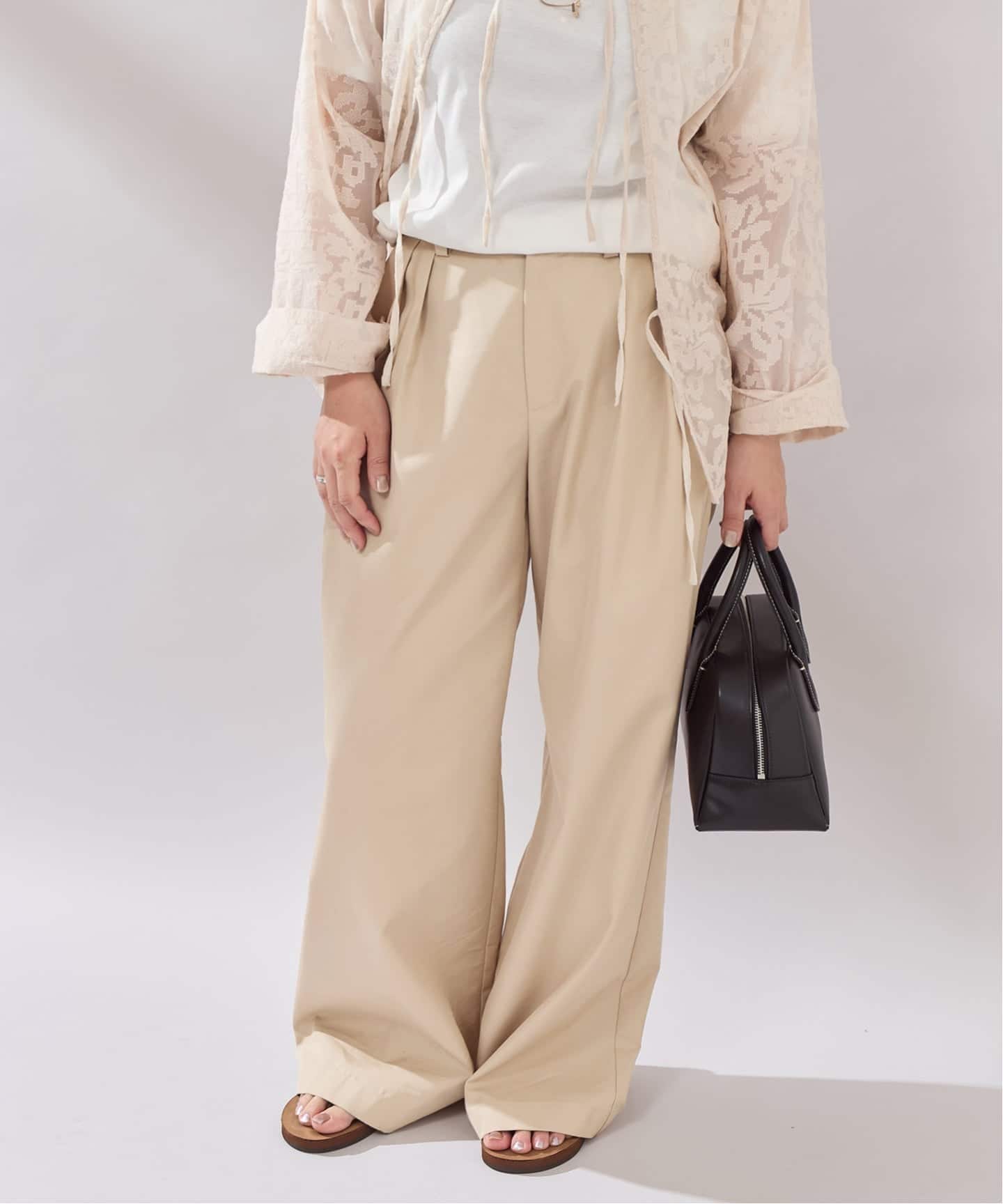 osedit】2tuck buckle back CHINOS（チノパンツ）｜JOURNAL STANDARD