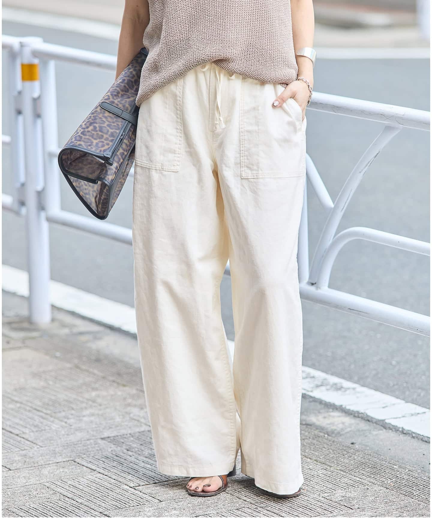 コットンリネン EASY Utility パンツ（その他パンツ）｜JOURNAL