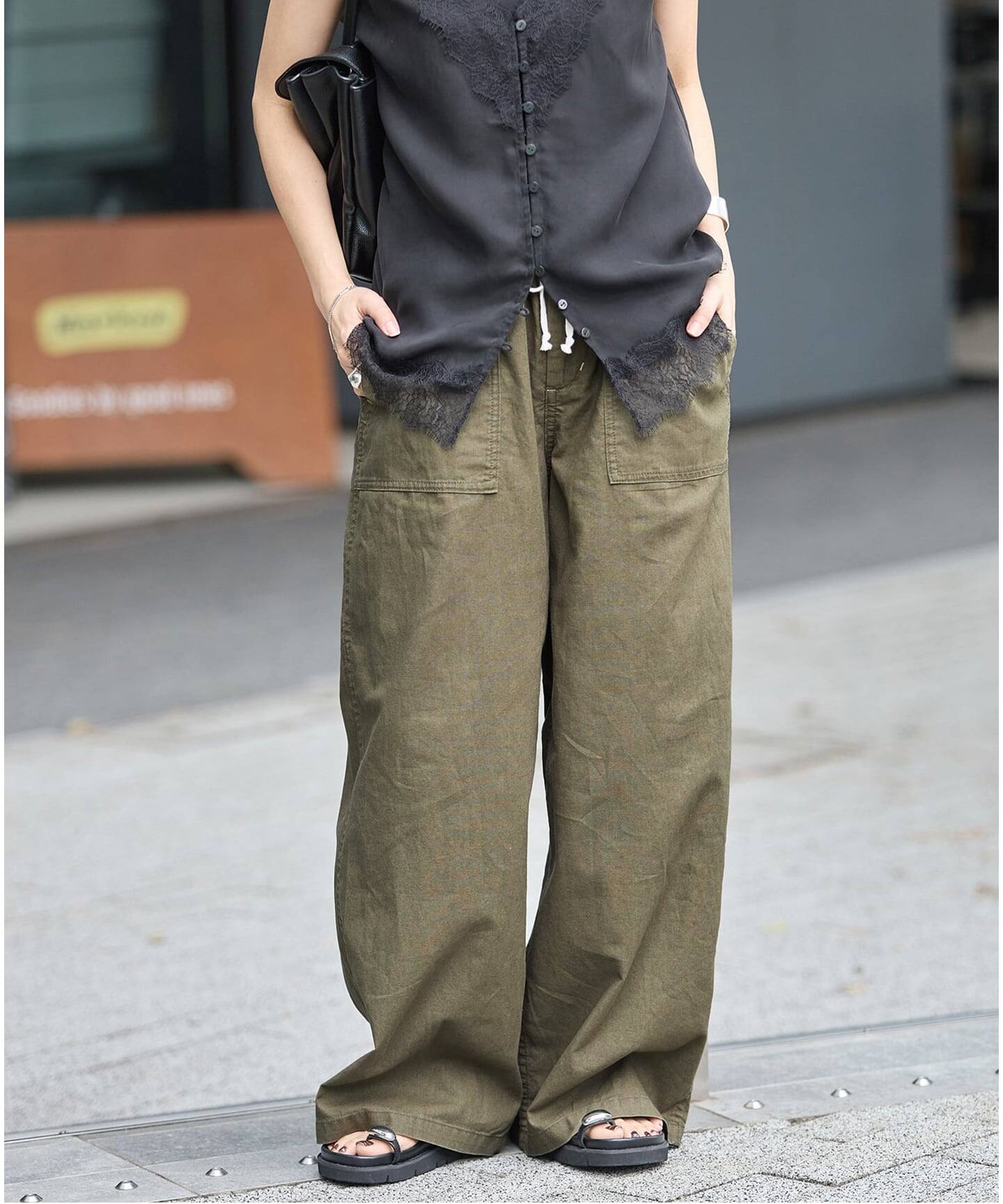 コットンリネン EASY Utility パンツ（その他パンツ）｜JOURNAL