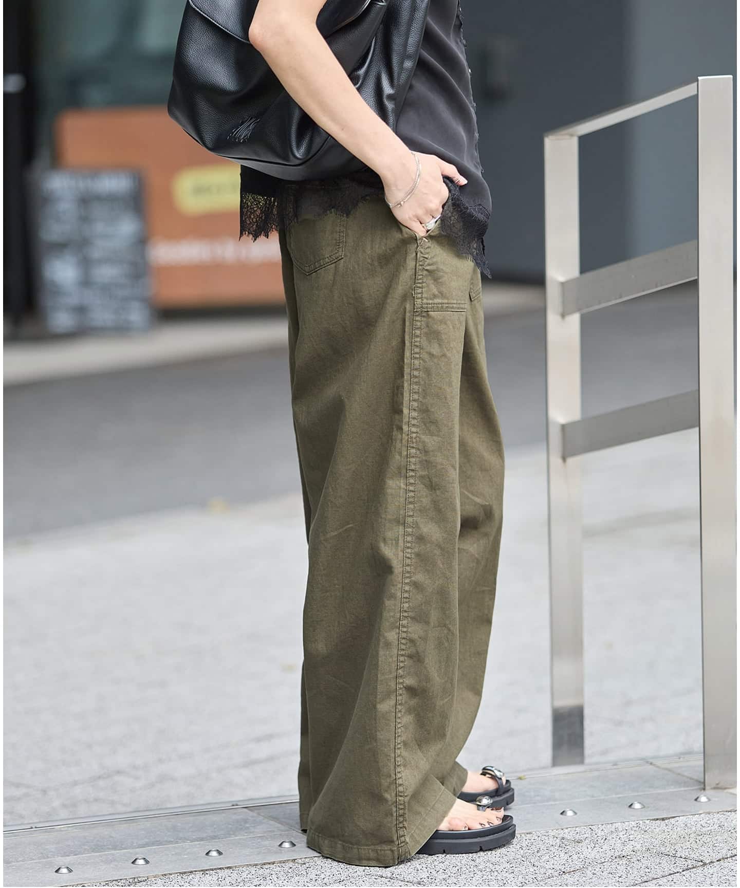 コットンリネン EASY Utility パンツ（その他パンツ）｜JOURNAL
