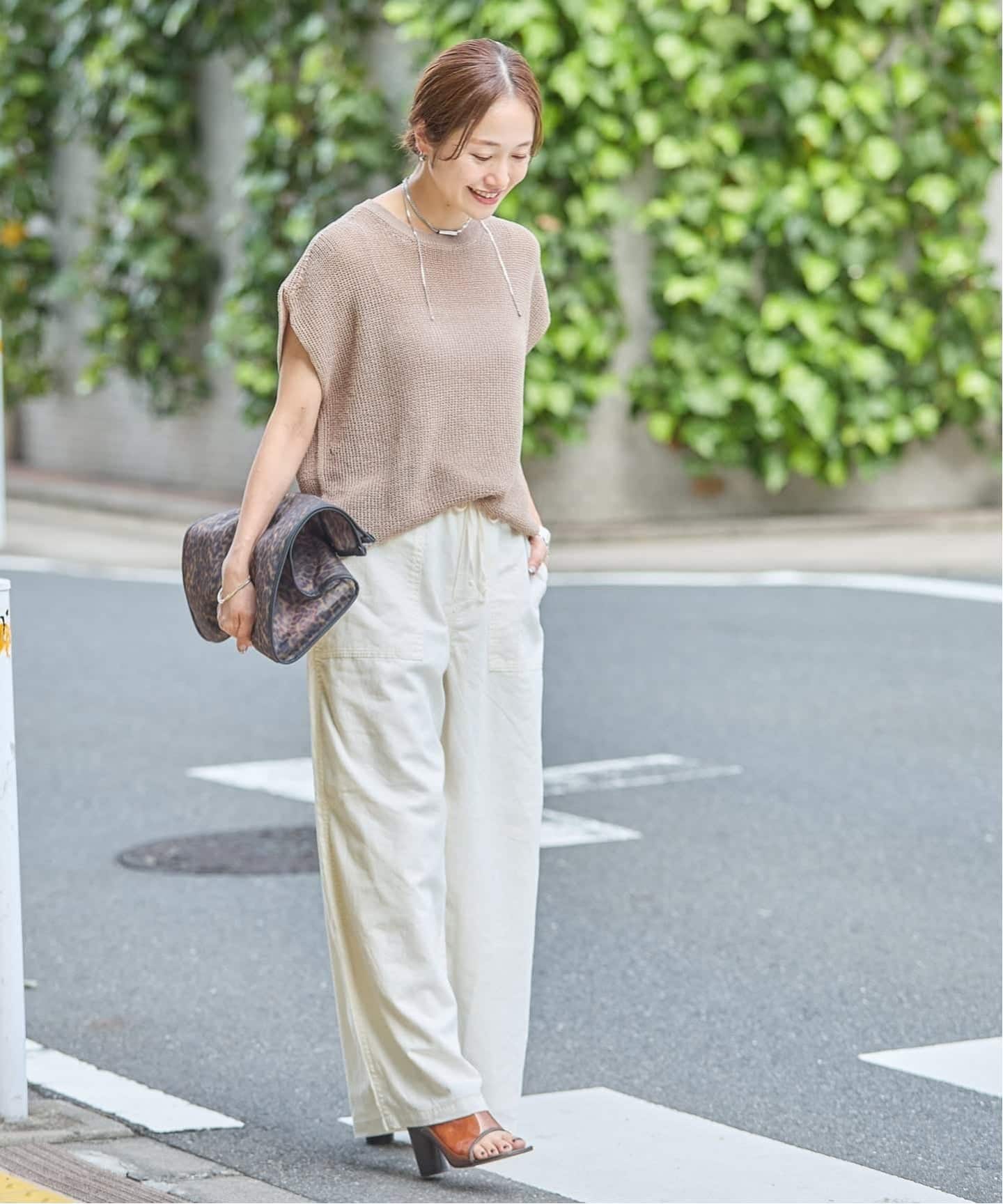 追加予約2》コットンリネン EASY Utility パンツ（その他パンツ