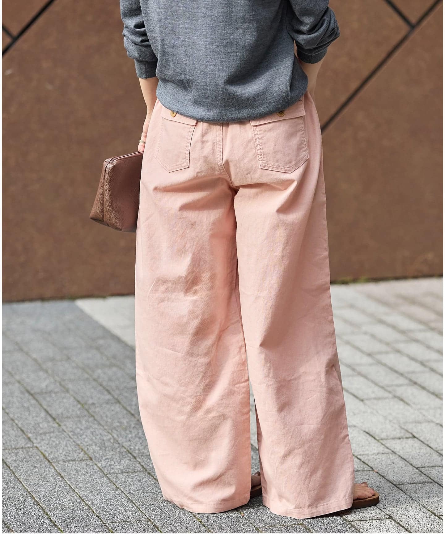 追加予約2》コットンリネン EASY Utility パンツ（その他パンツ