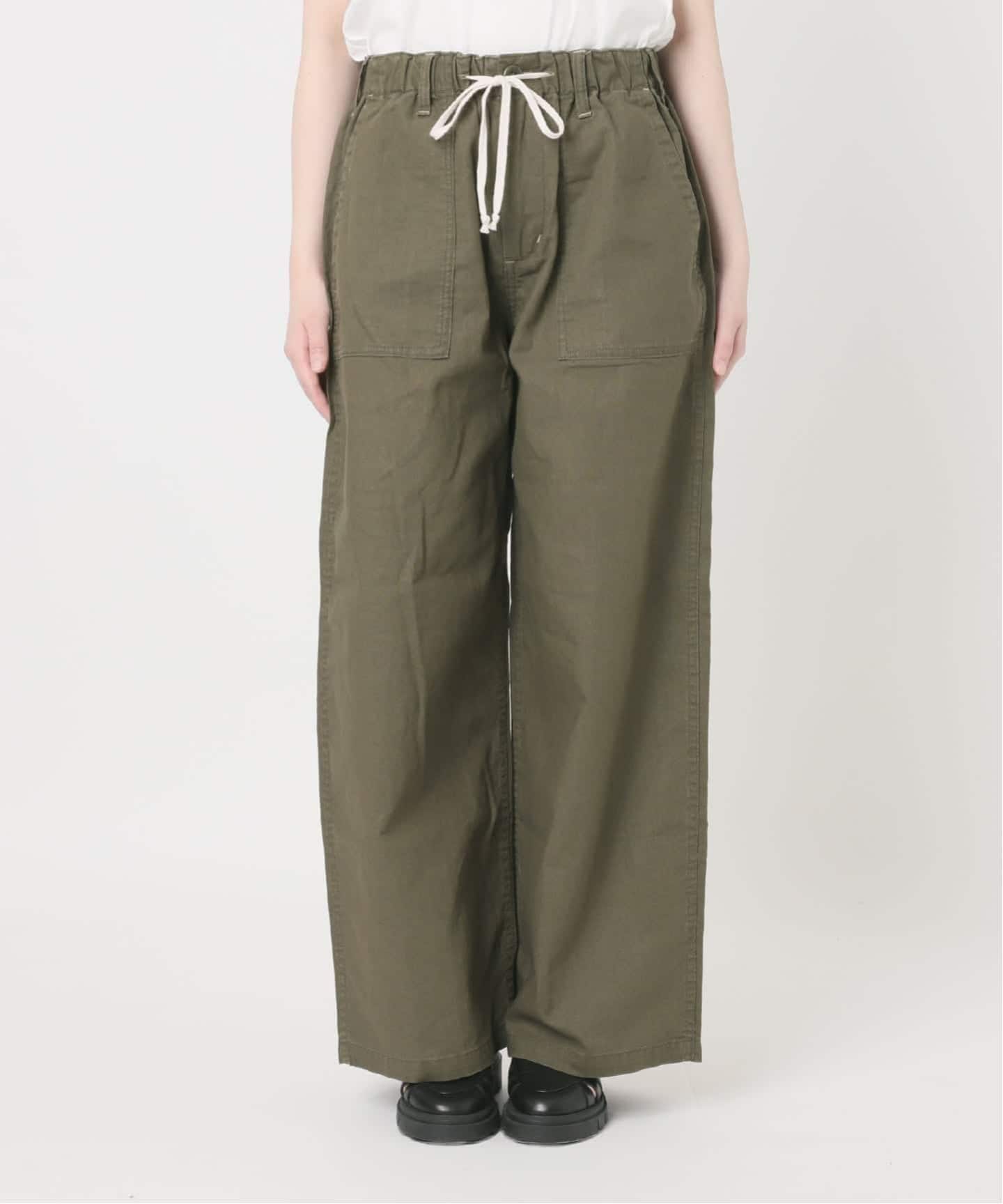 追加予約2》コットンリネン EASY Utility パンツ（その他パンツ