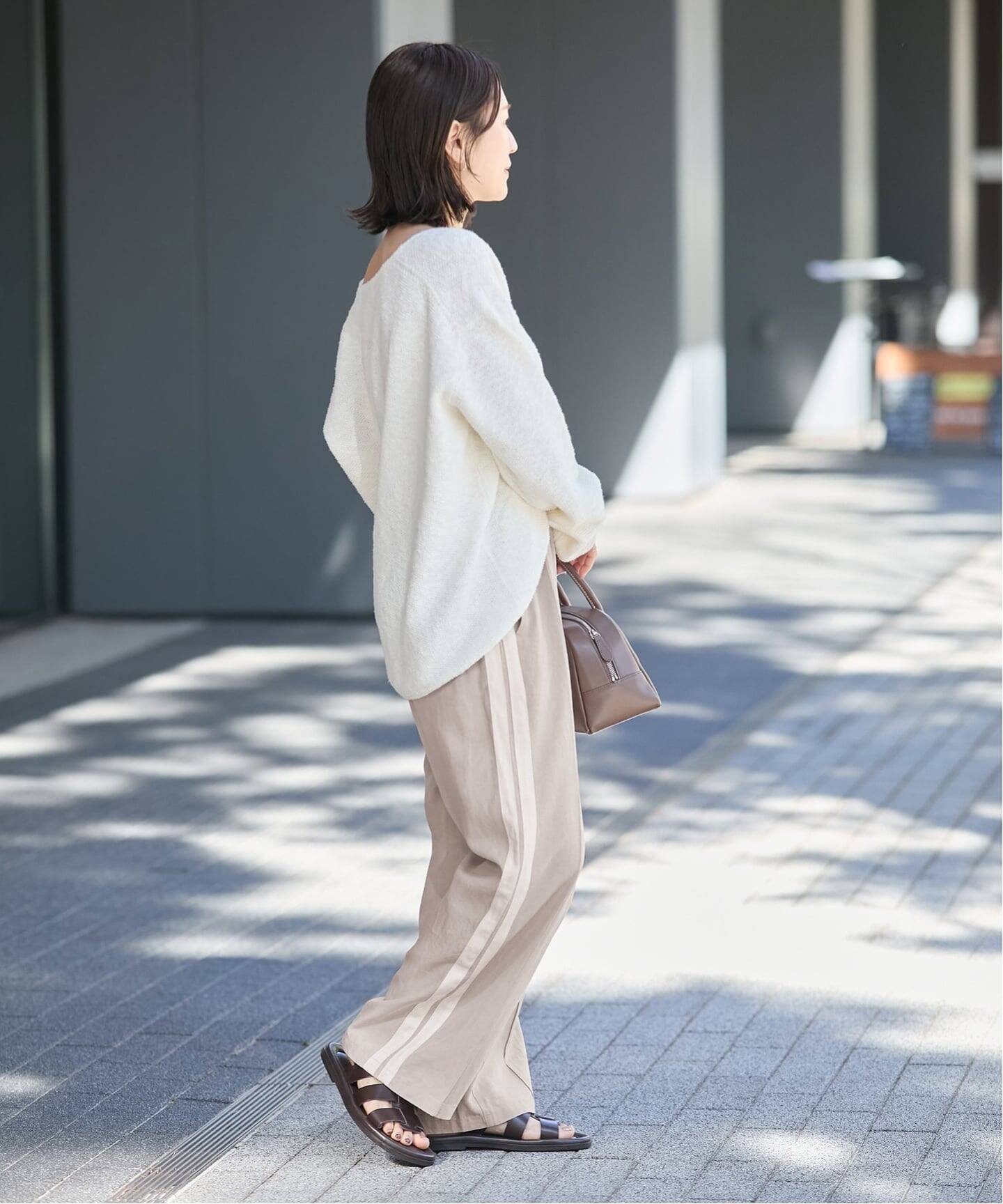 人気ジャーナルスタンダード　リヨセルリネンラインパンツ リヨセルリネンラインパンツ（スラックス）｜JOURNAL STANDARD