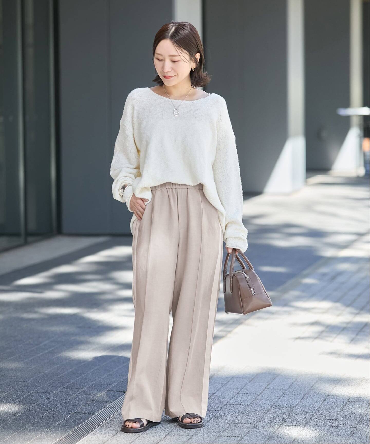 リヨセルリネンラインパンツ（スラックス）｜JOURNAL STANDARD