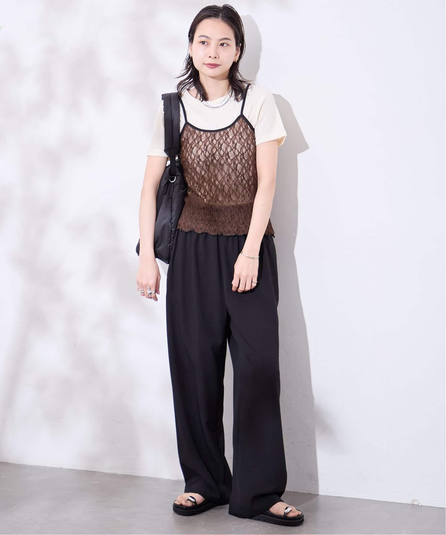 追加》ライクストレッチワイドパンツ（その他パンツ）｜JOURNAL