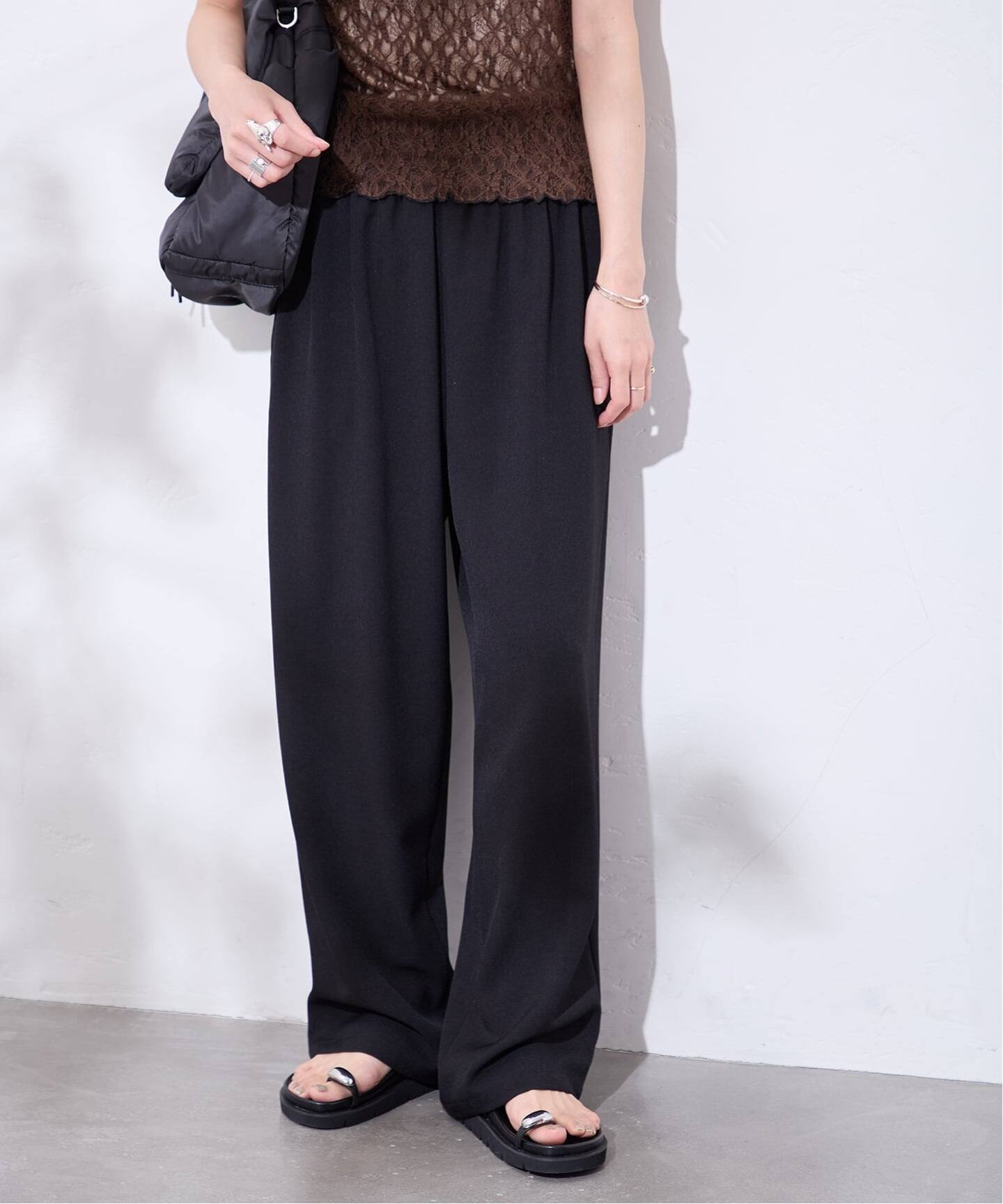 追加》ライクストレッチワイドパンツ（その他パンツ）｜JOURNAL