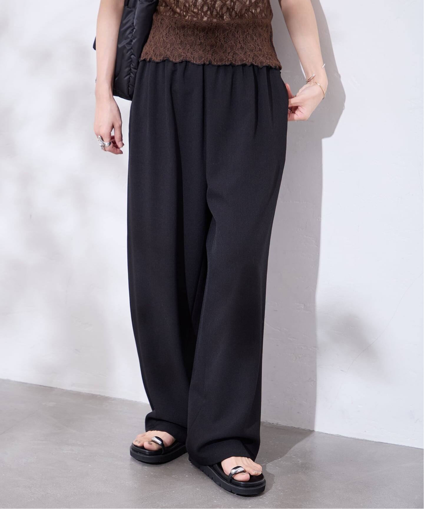 追加》ライクストレッチワイドパンツ（その他パンツ）｜JOURNAL