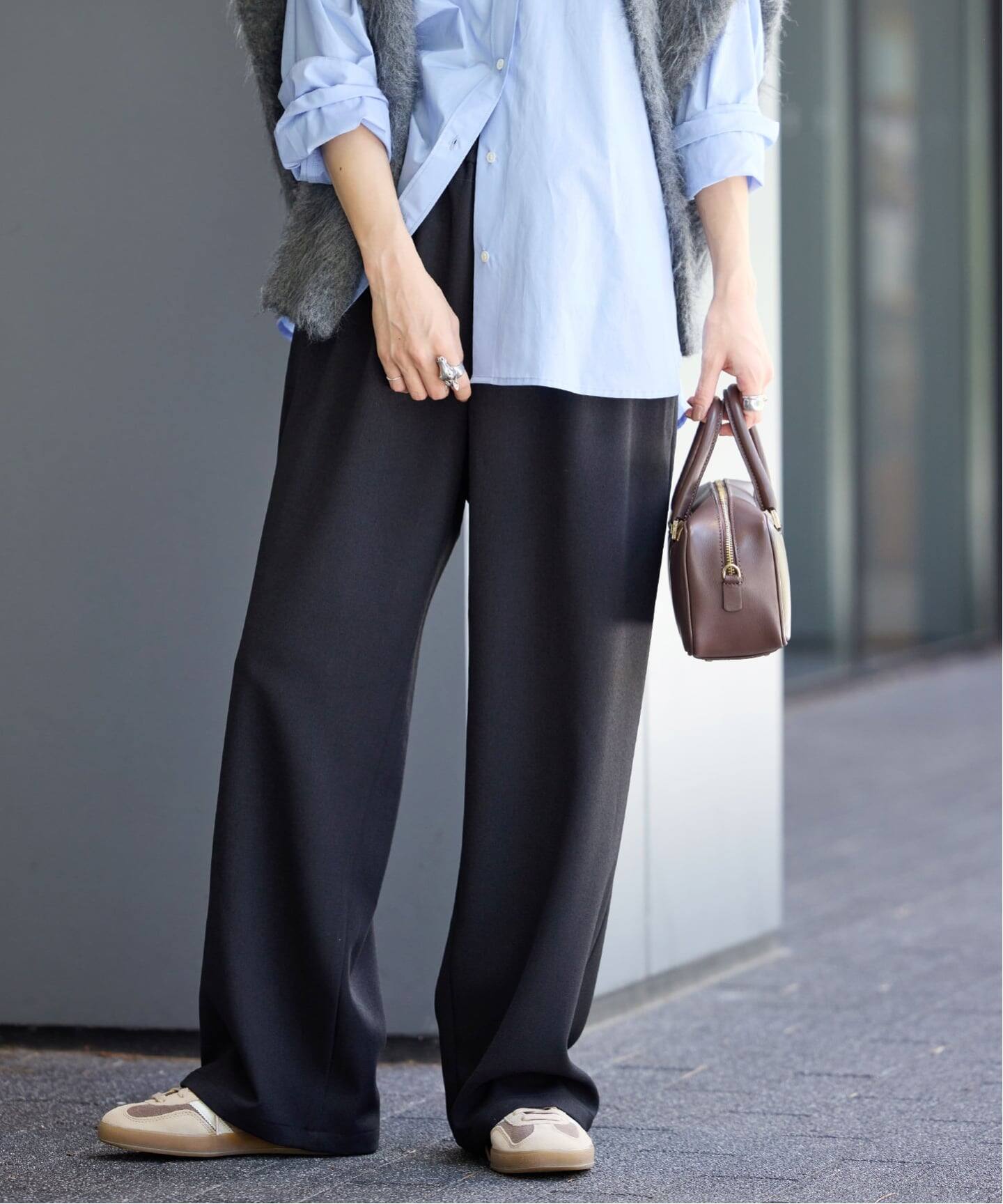 JOURNAL STANDARD ウールライクストレッチワイドパンツ JOURNAL STANDARD（ジャーナルスタンダード）の「《追加5》ウール
