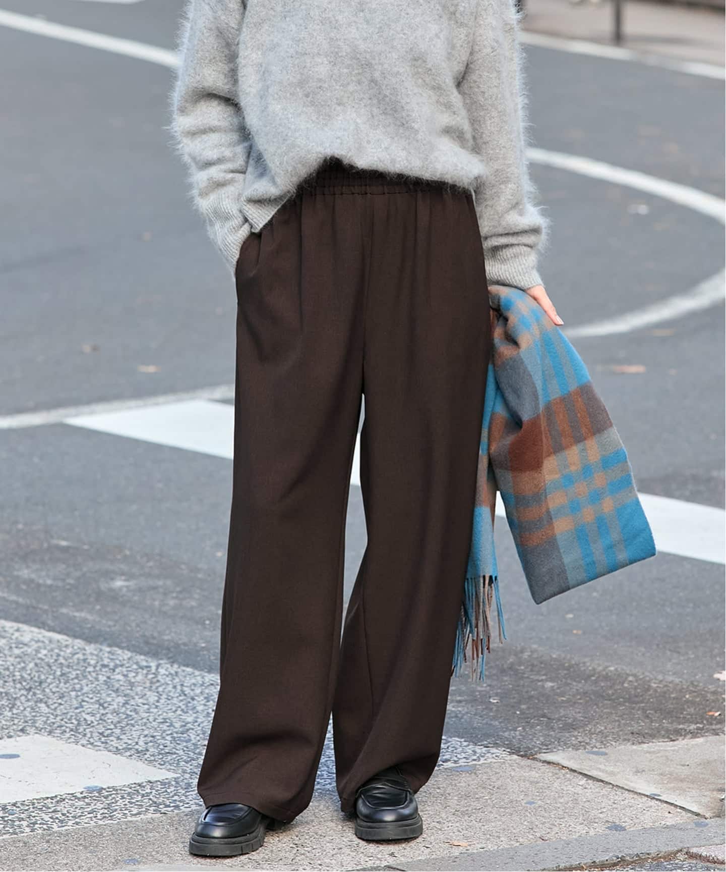 追加》ライクストレッチワイドパンツ（その他パンツ）｜JOURNAL
