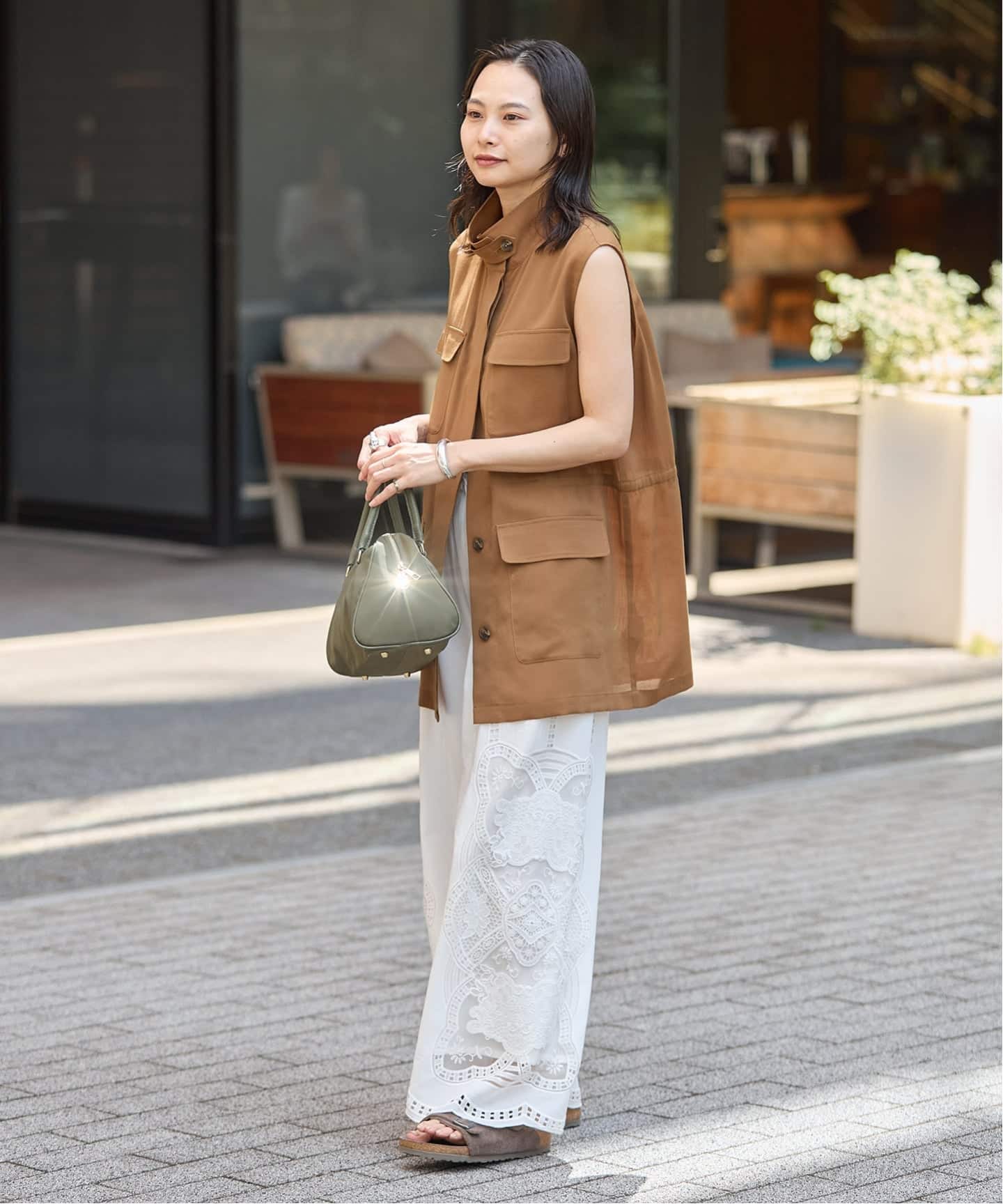 カットワークレース パンツ（スラックス）｜JOURNAL STANDARD