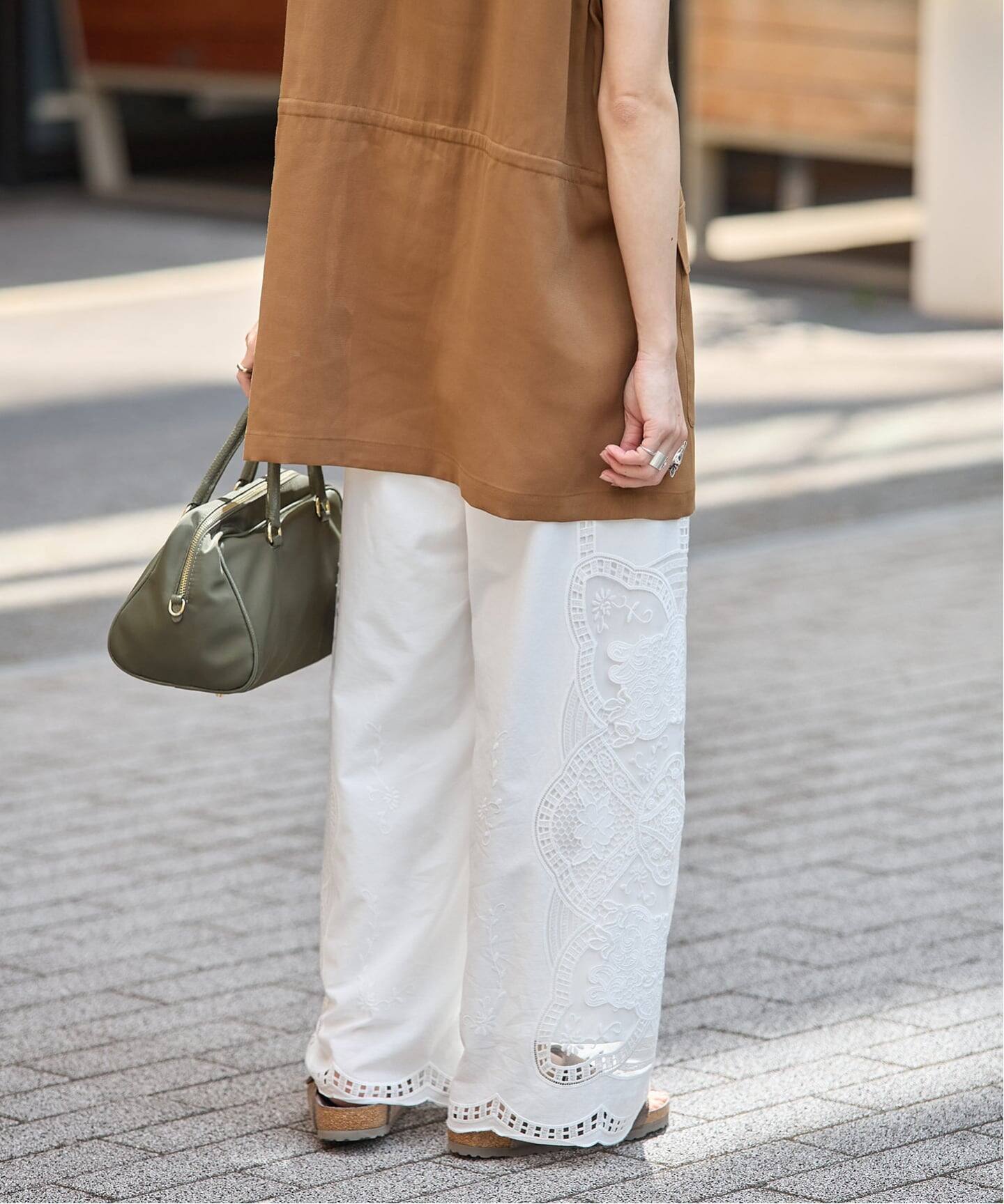 カットワークレース パンツ（スラックス）｜JOURNAL STANDARD