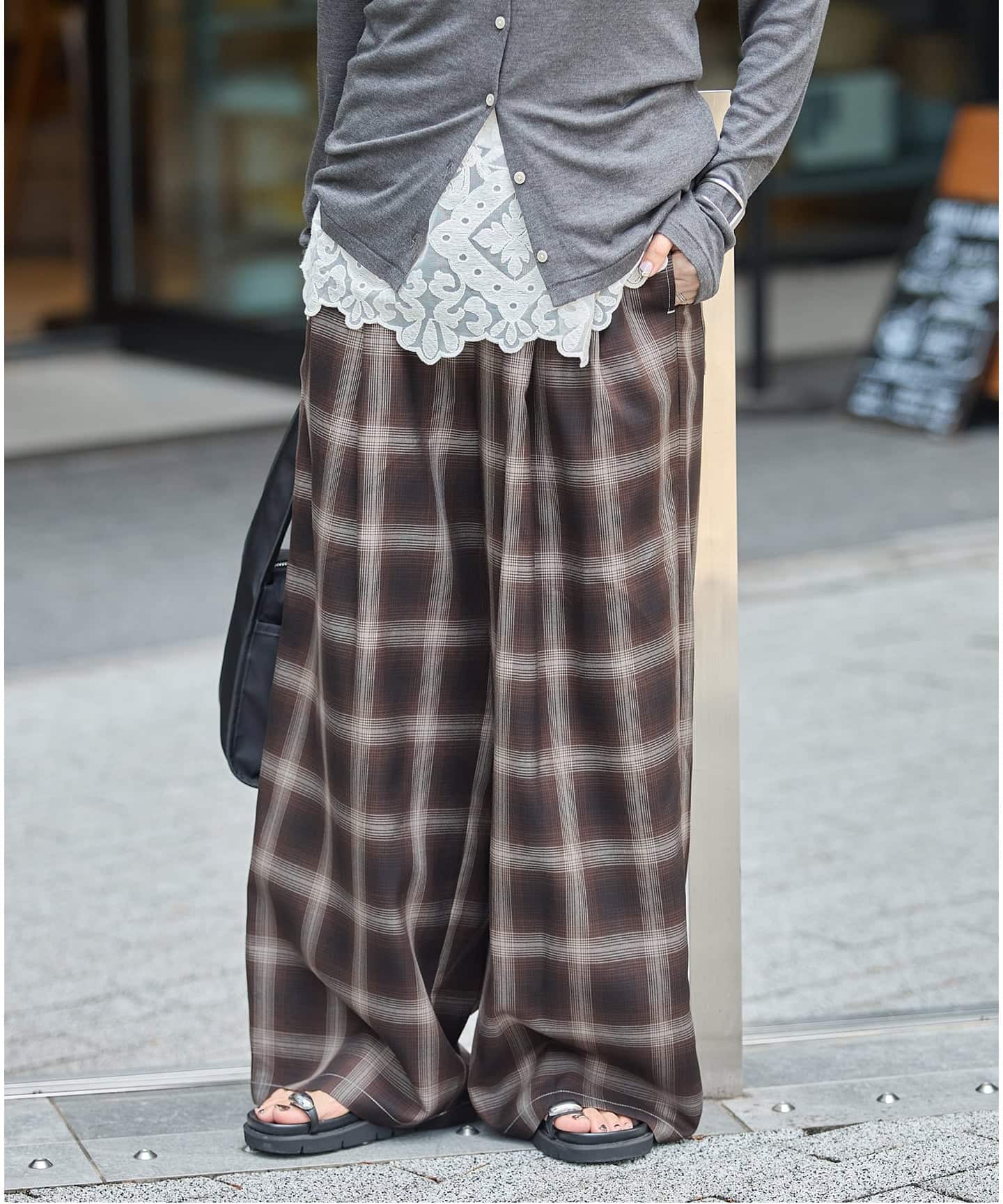 予約》リヨセルチェックパンツ（その他パンツ）｜JOURNAL STANDARD