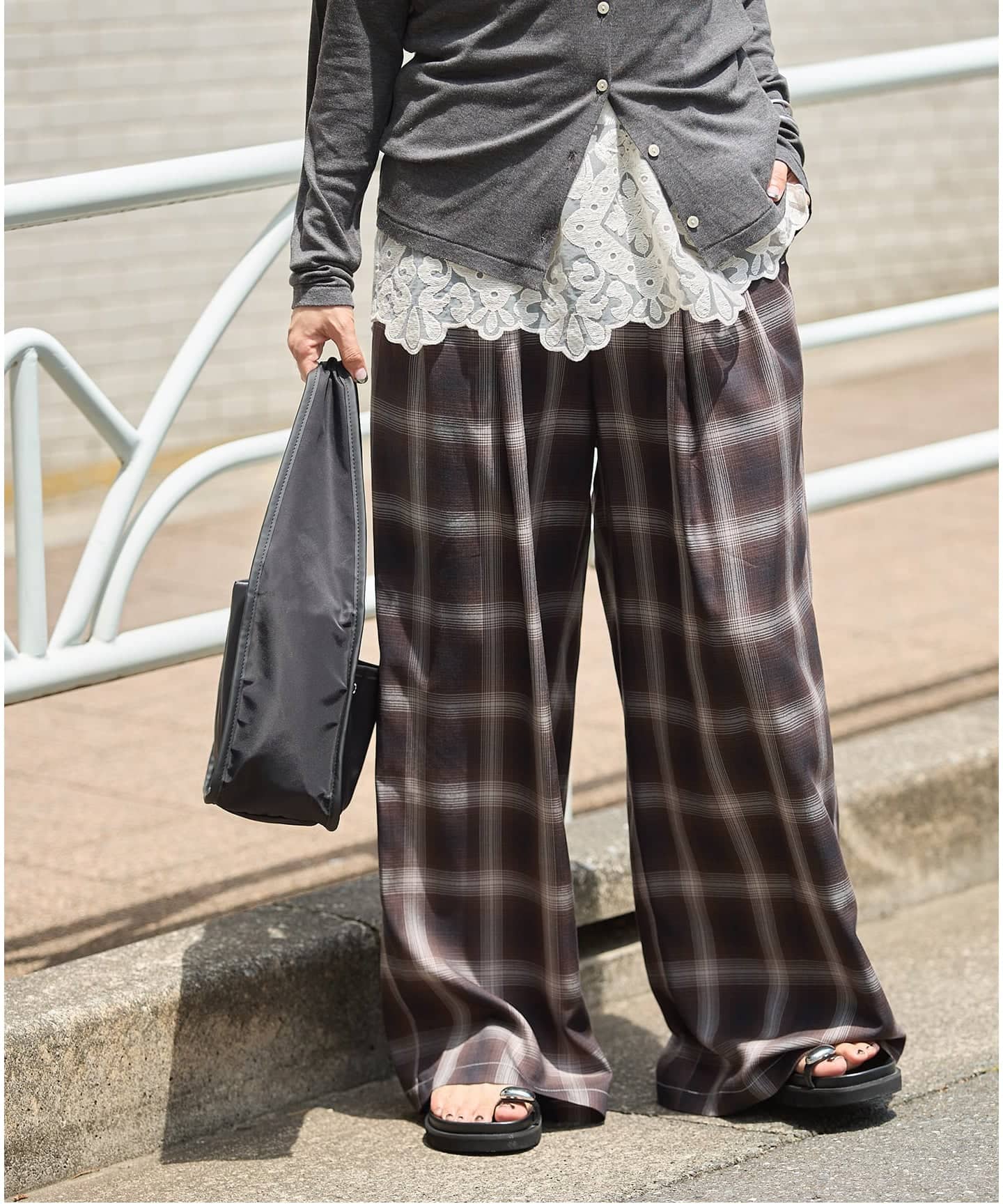 予約》リヨセルチェックパンツ（その他パンツ）｜JOURNAL STANDARD