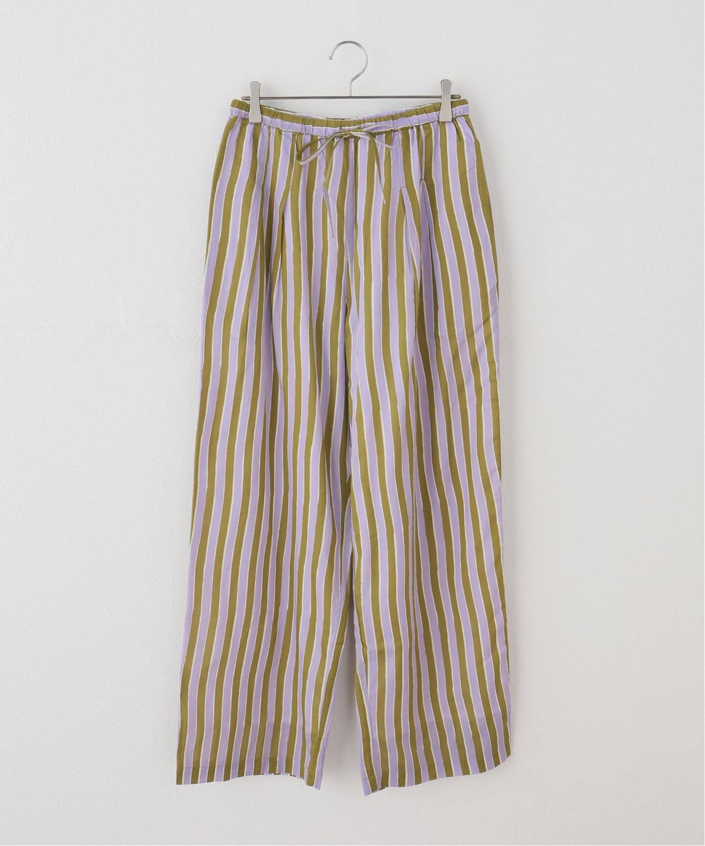 SARA MALLIKA/サラマリカ】 Cotton Wave Stripe Print PAN（その他