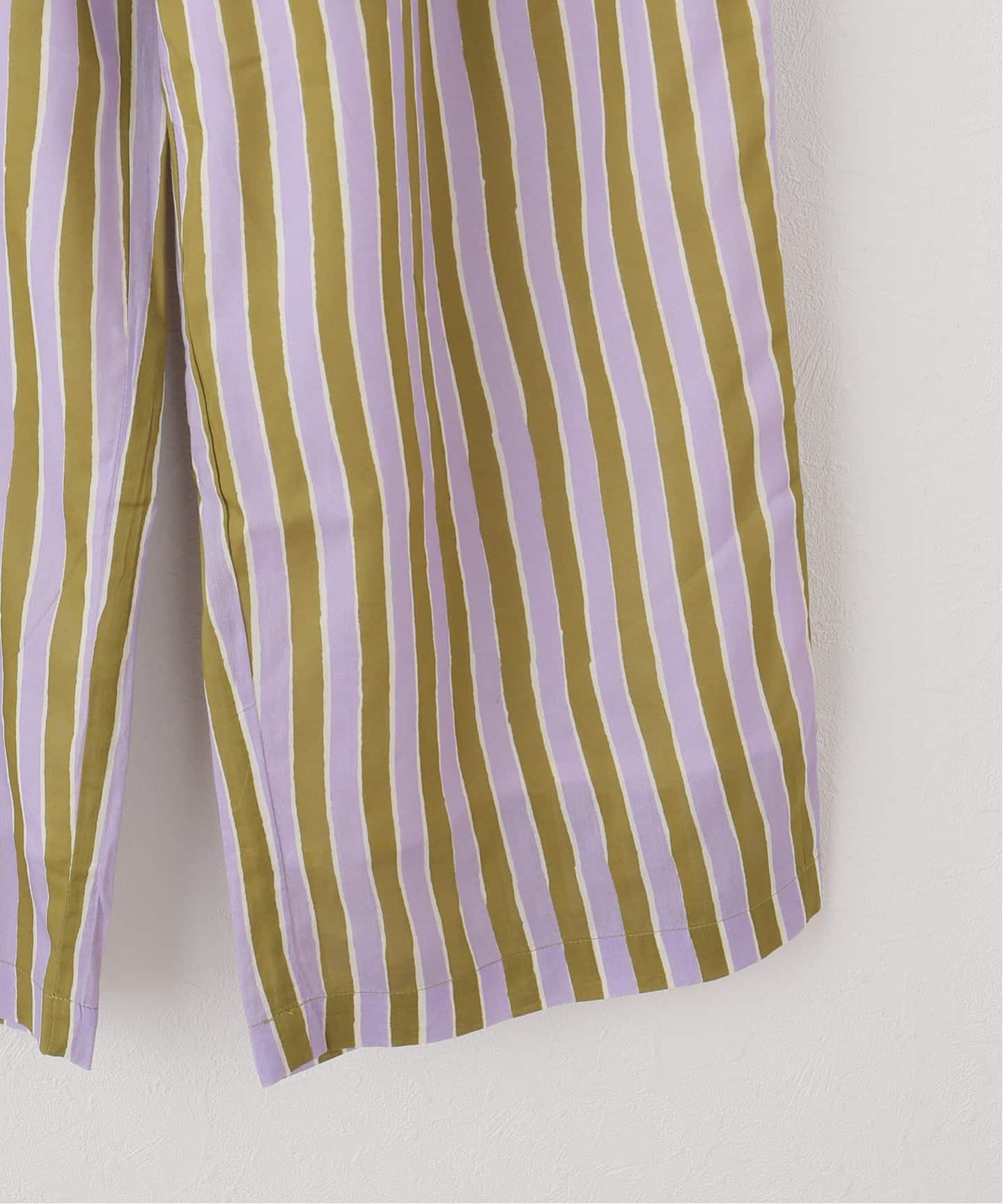 SARA MALLIKA/サラマリカ】 Cotton Wave Stripe Print PAN（その他