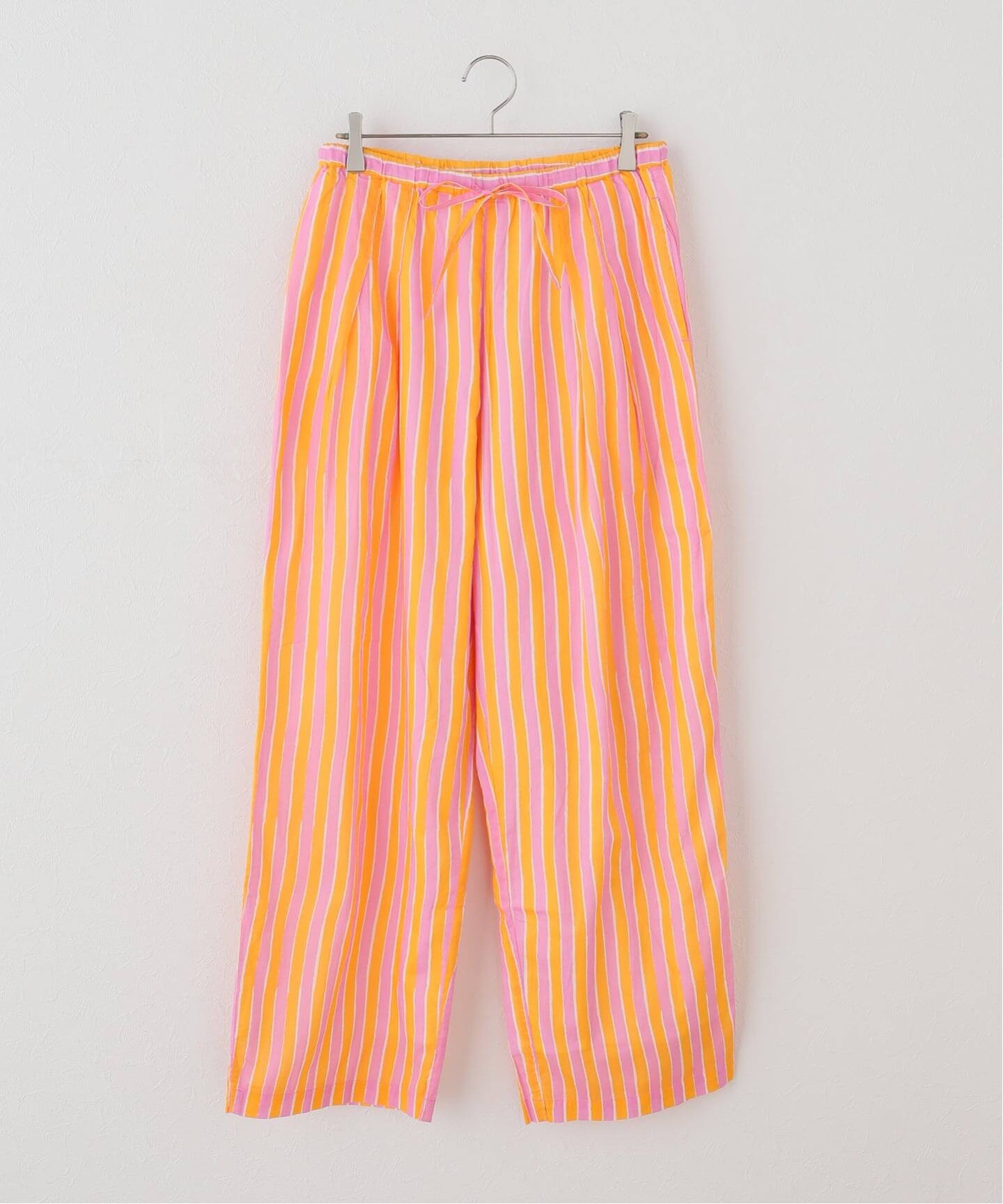 SARA MALLIKA/サラマリカ】 Cotton Wave Stripe Print PAN（その他