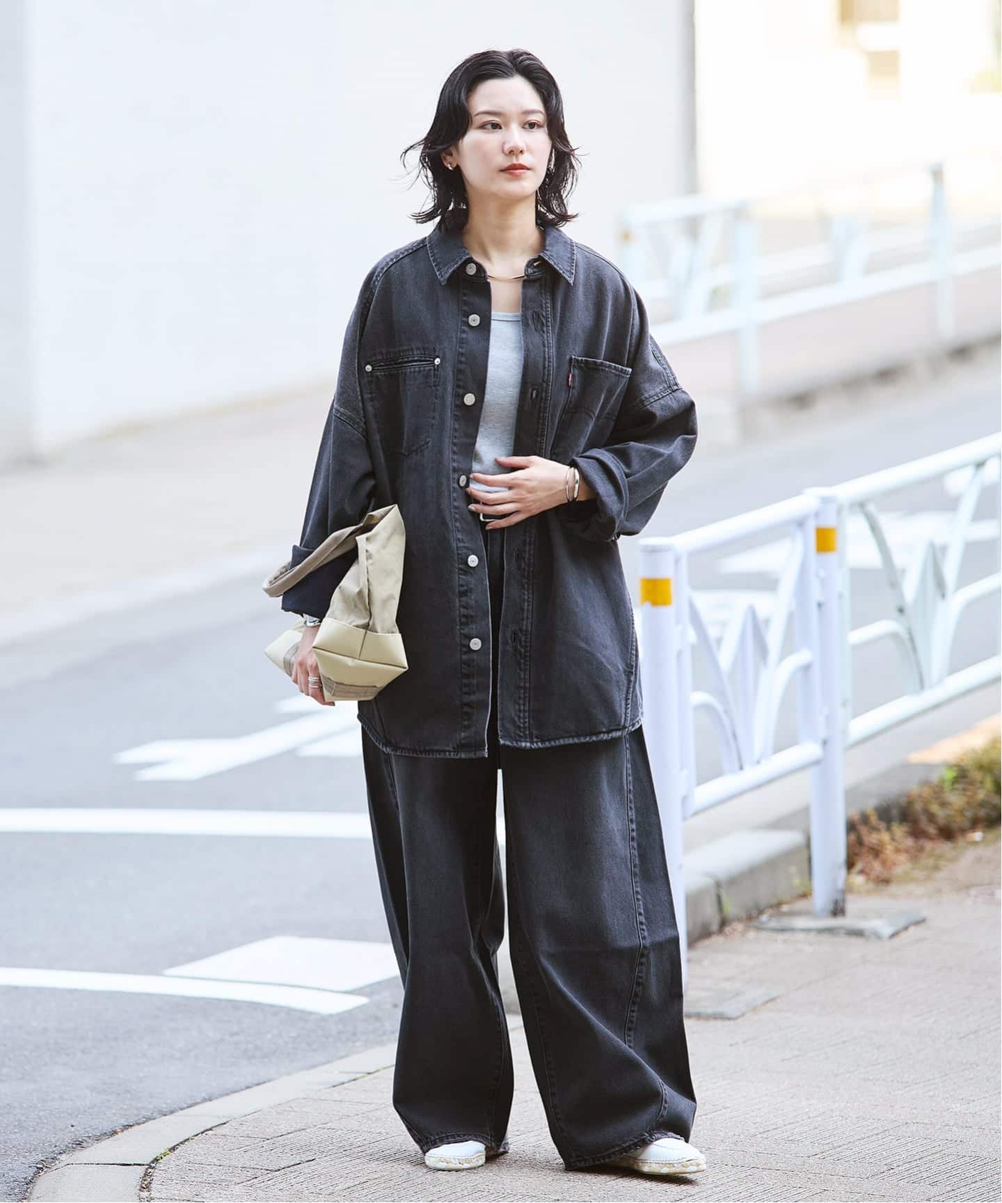 追加予約 / 新色》別注【LEVI'S(R)】for JS SUPER BAGGY BARREL LONG