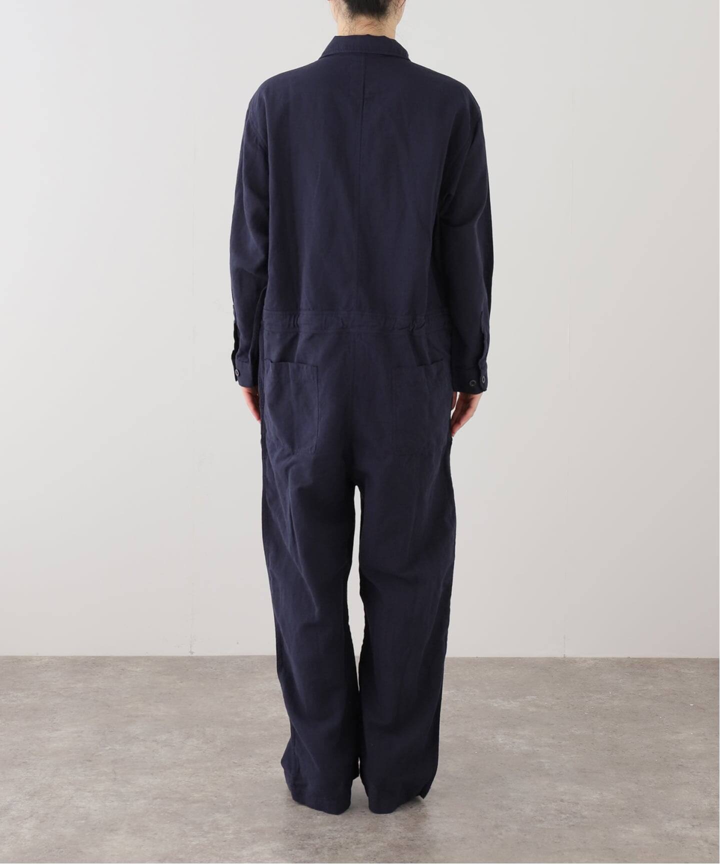 HTS / エイチティーエス】ONE-UP COLLAR OVERALLS（スラックス