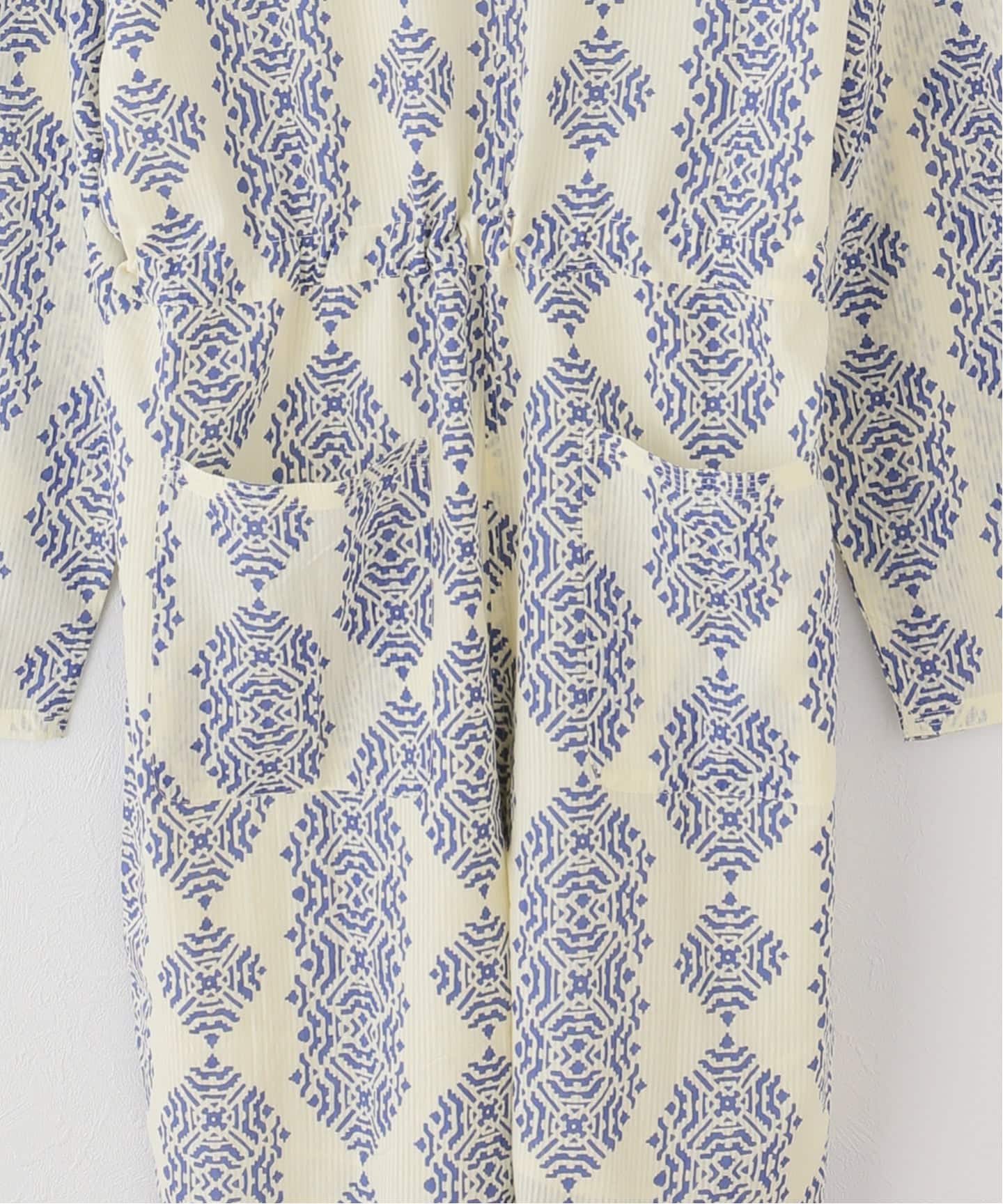 SARA MALLIKA/サラマリカ】 Cotton Geometric Print All In One