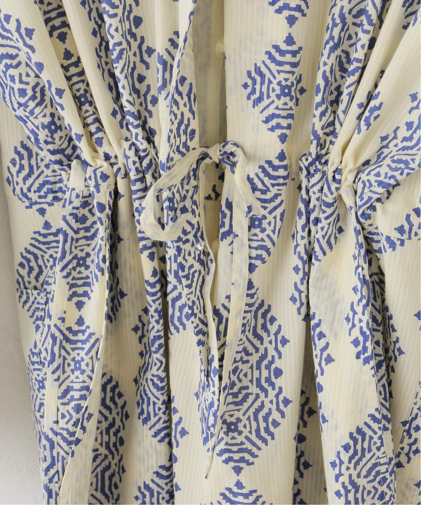 SARA MALLIKA/サラマリカ】 Cotton Geometric Print All In One