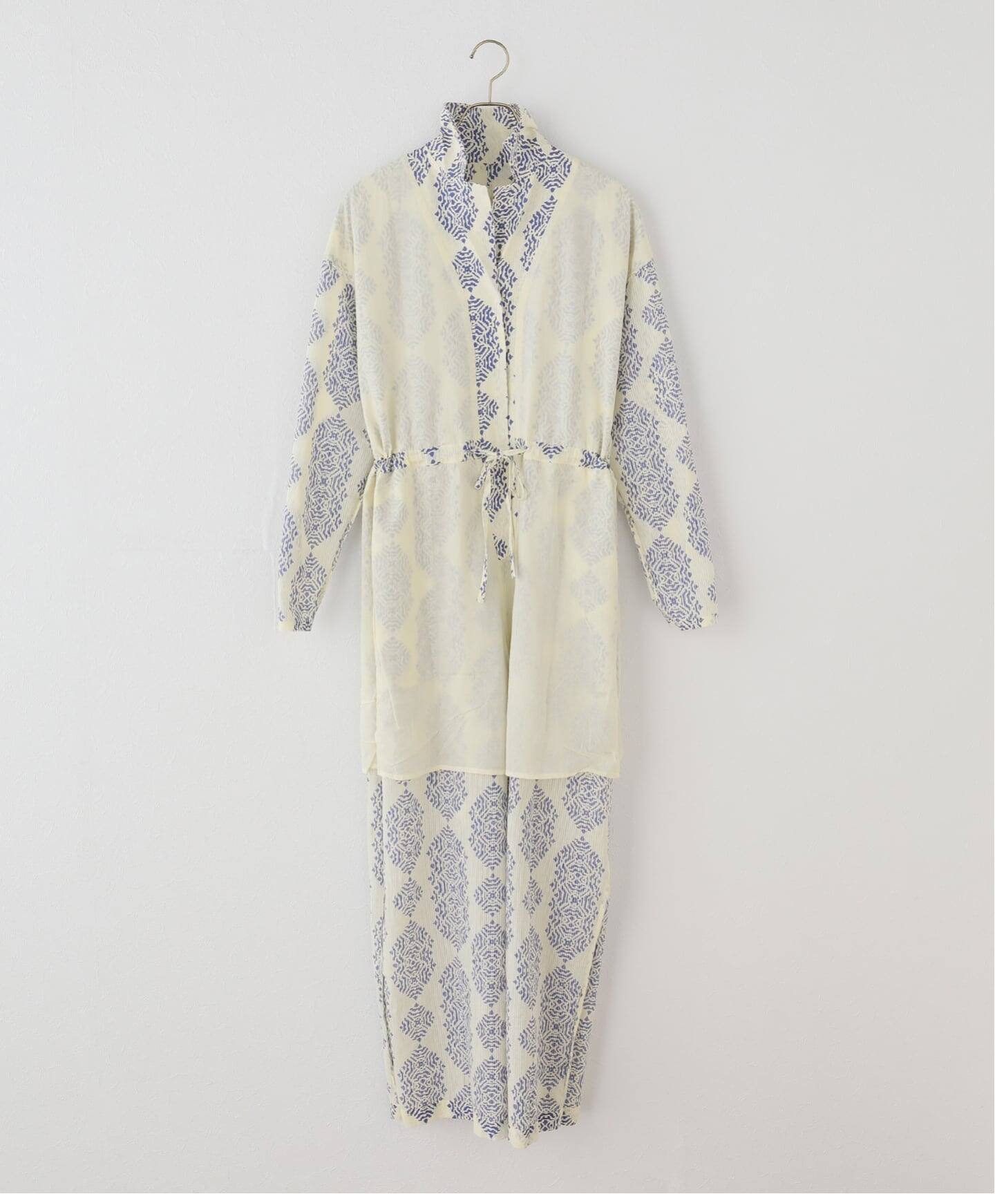 SARA MALLIKA/サラマリカ】 Cotton Geometric Print All In One