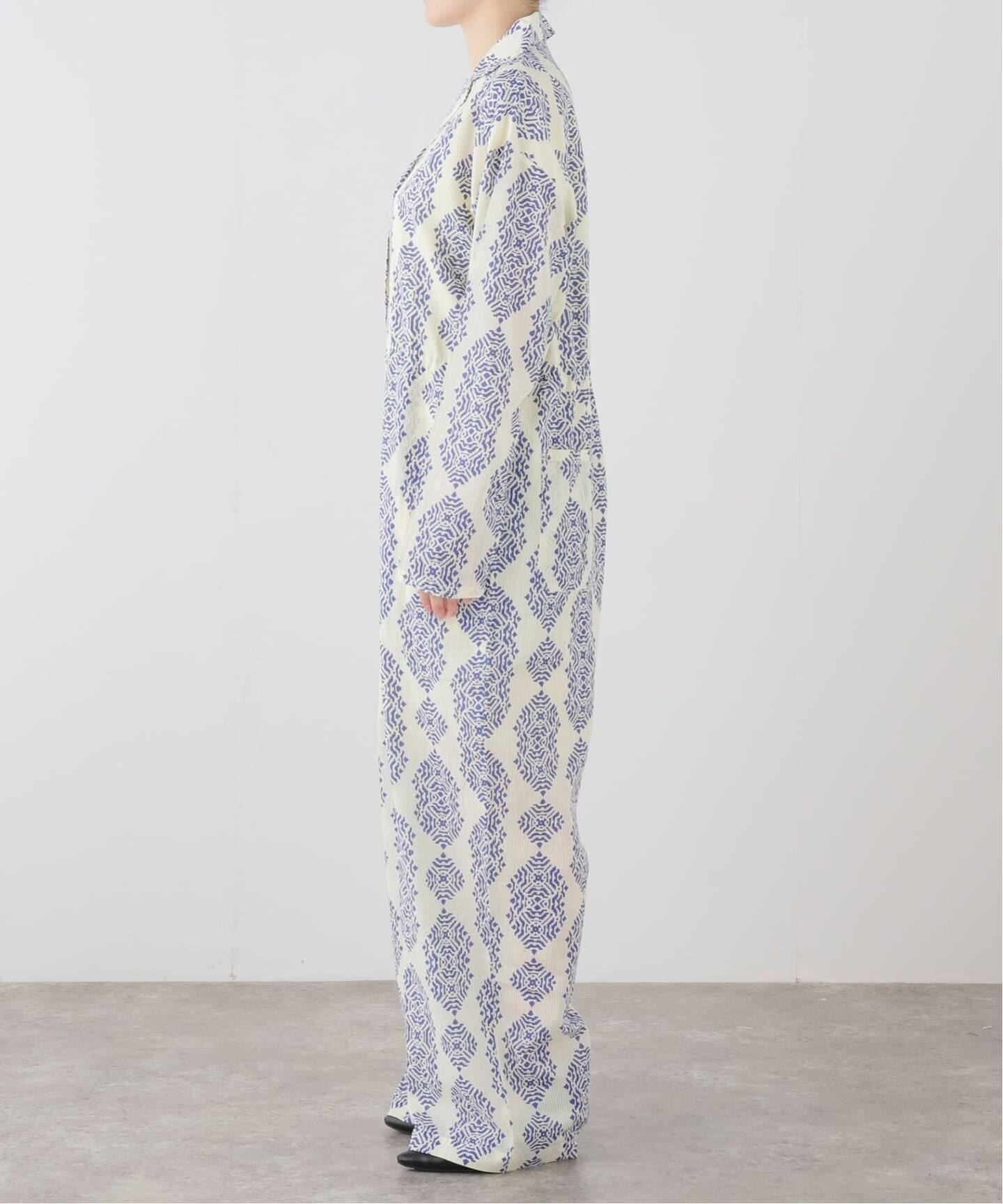 SARA MALLIKA/サラマリカ】 Cotton Geometric Print All In One