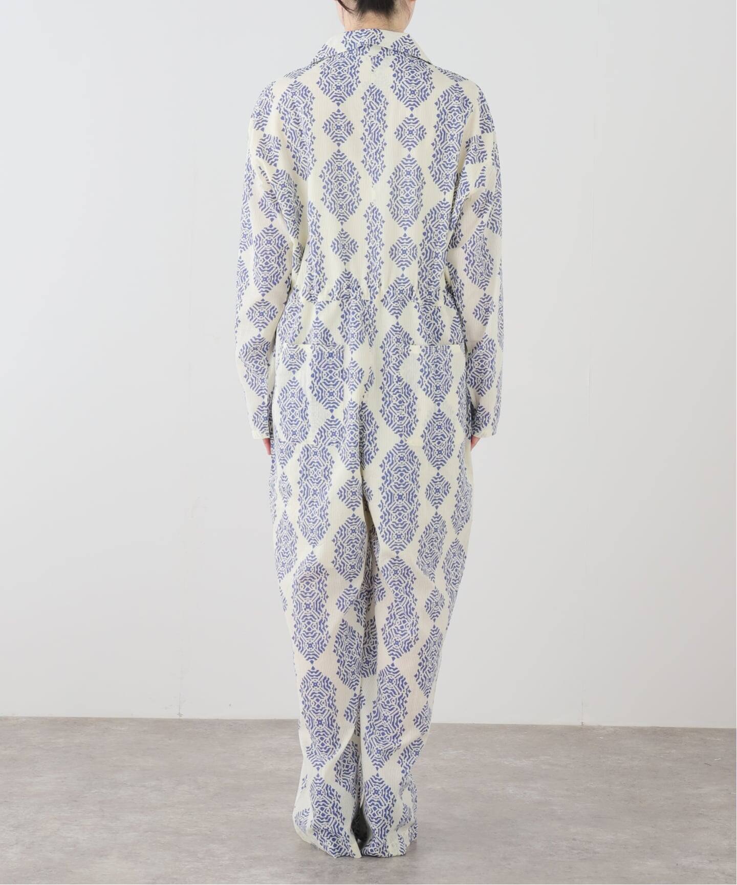 SARA MALLIKA/サラマリカ】 Cotton Geometric Print All In One