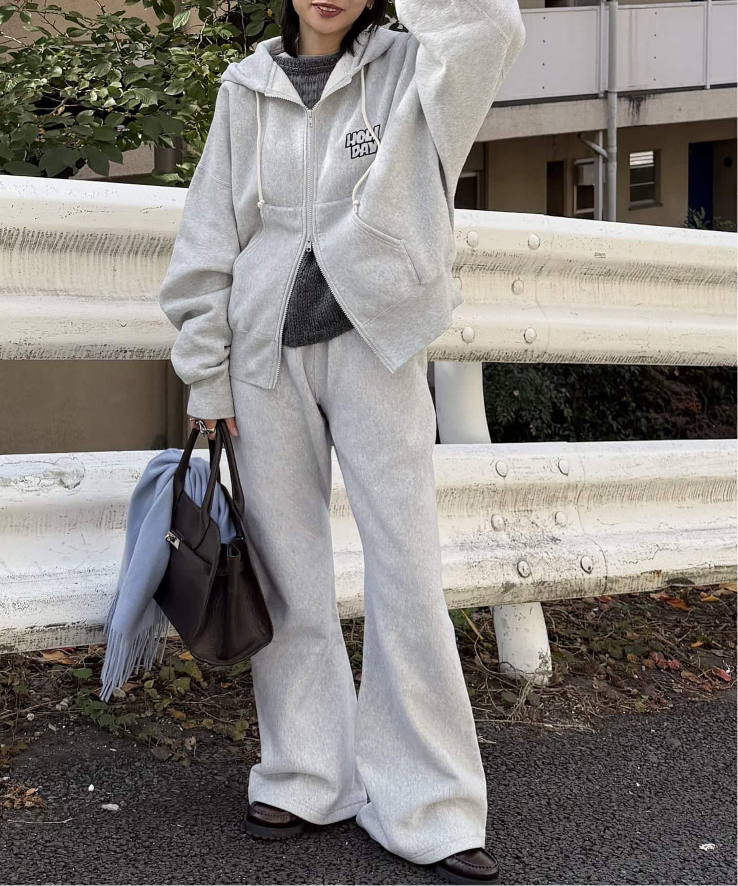 予約》別注【CHAMPION*JOURNAL STANDARD by HOLIDAY】FLARE PANTS