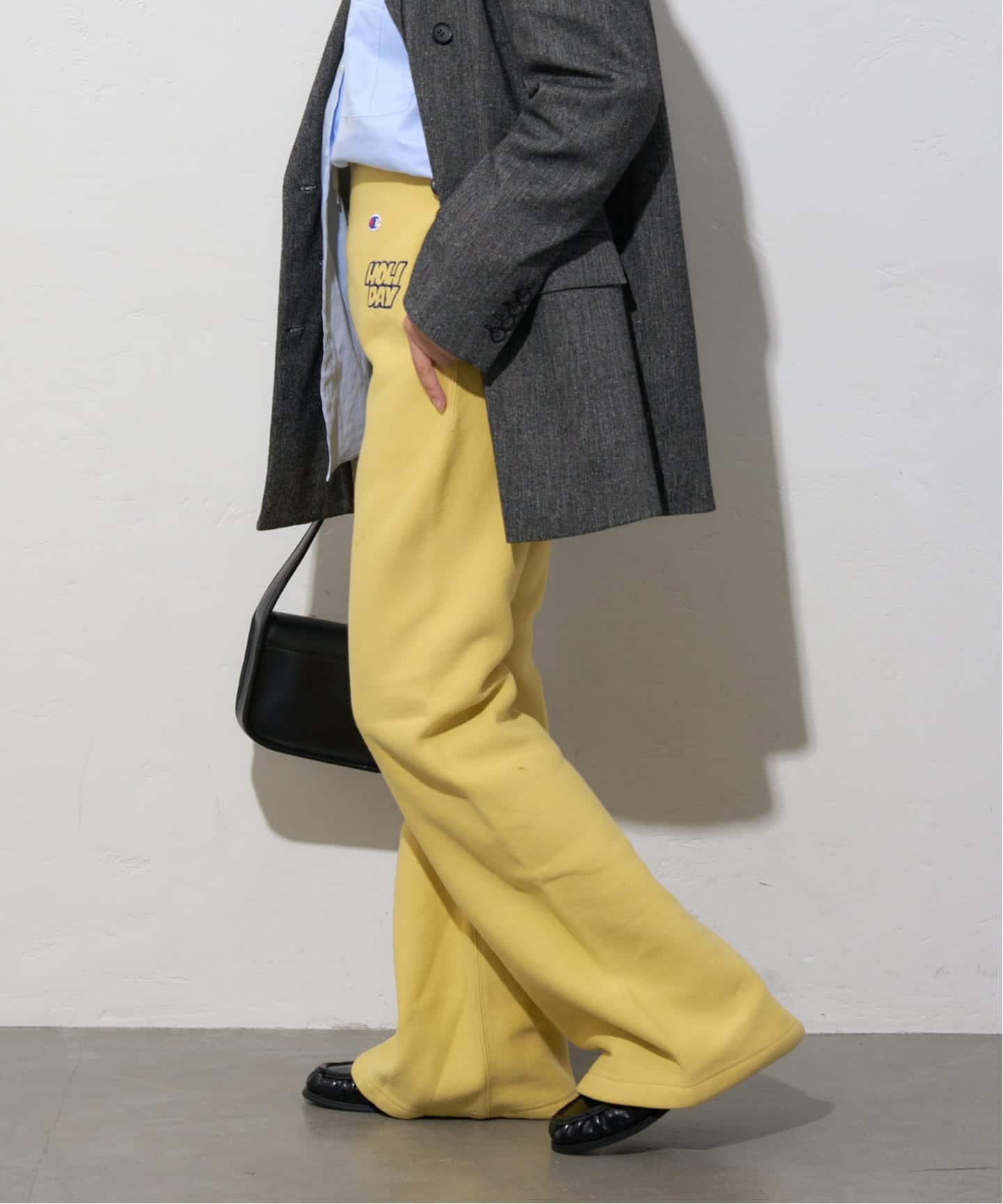 予約》別注【CHAMPION*JOURNAL STANDARD by HOLIDAY】FLARE PANTS