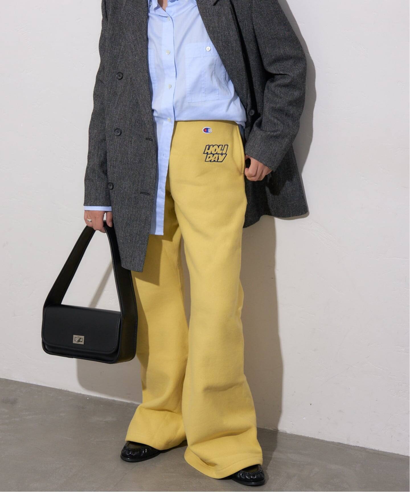 予約》別注【CHAMPION*JOURNAL STANDARD by HOLIDAY】FLARE PANTS