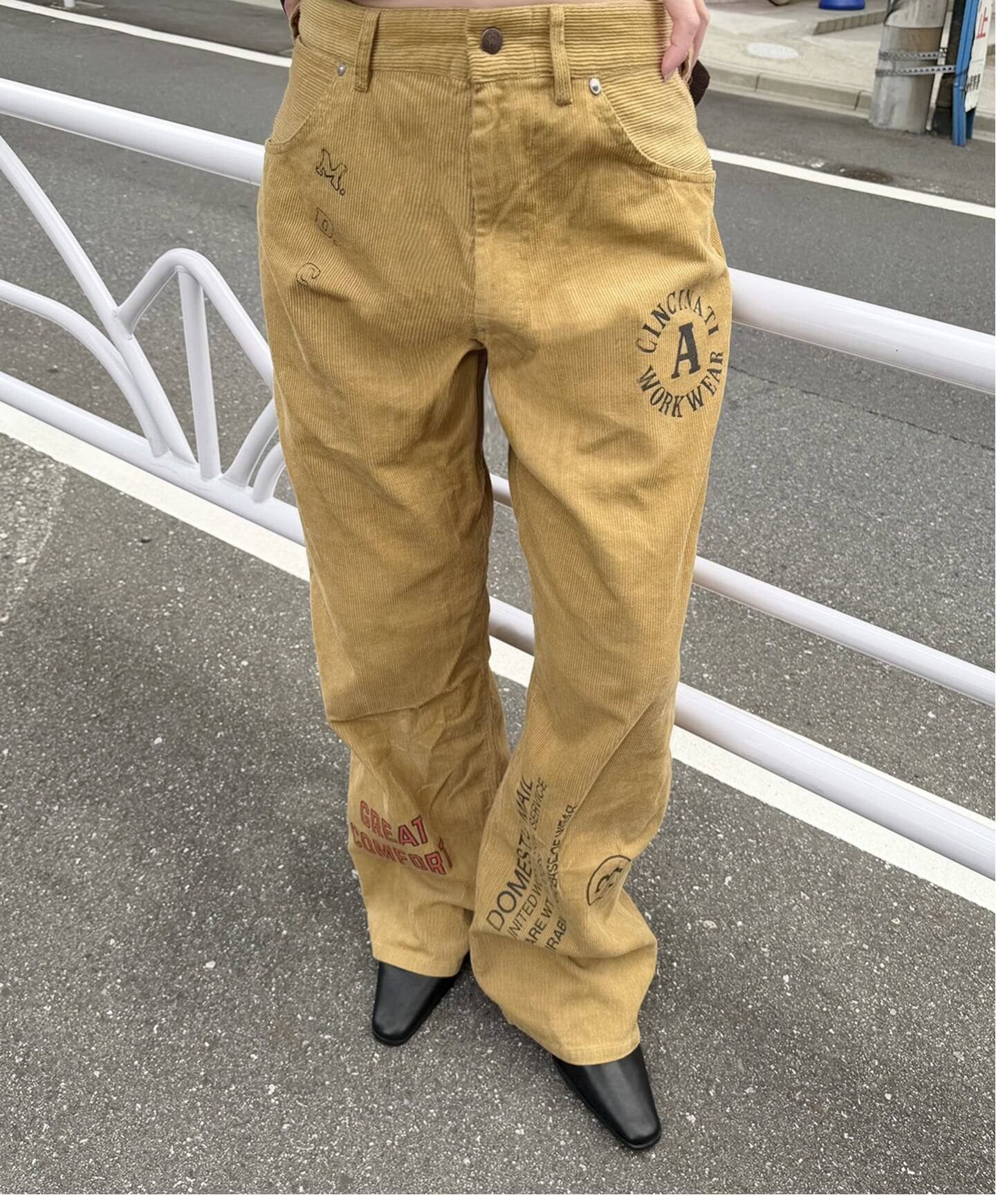 別注【PAYDAY/ペイデイ】 For JSコーデュロイプリント パンツ（その他