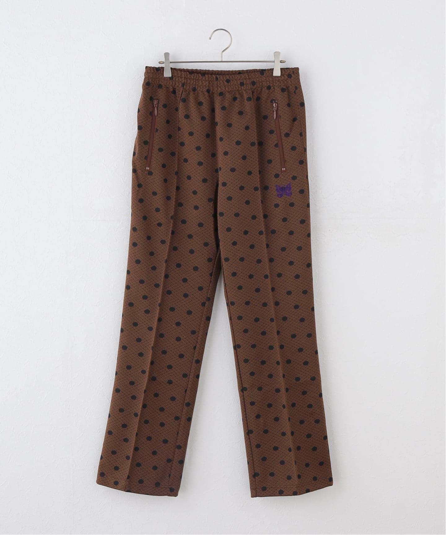 NEEDLES / ニードルズ】Track pants poly jq（ジャージ／トラック
