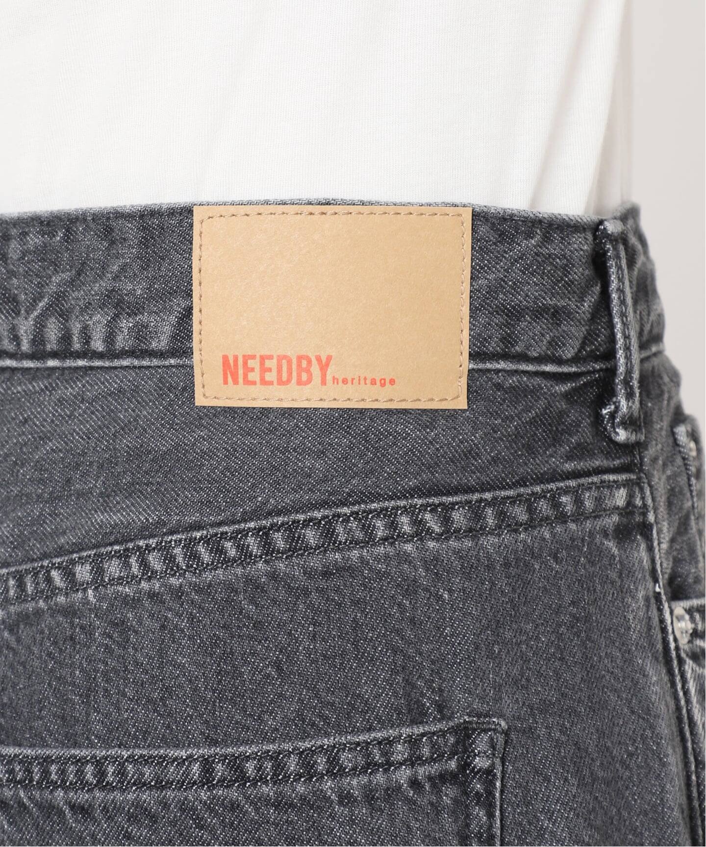 予約》【NEEDBY heritage/ニードバイ ヘリテージ】 ENA（デニムパンツ