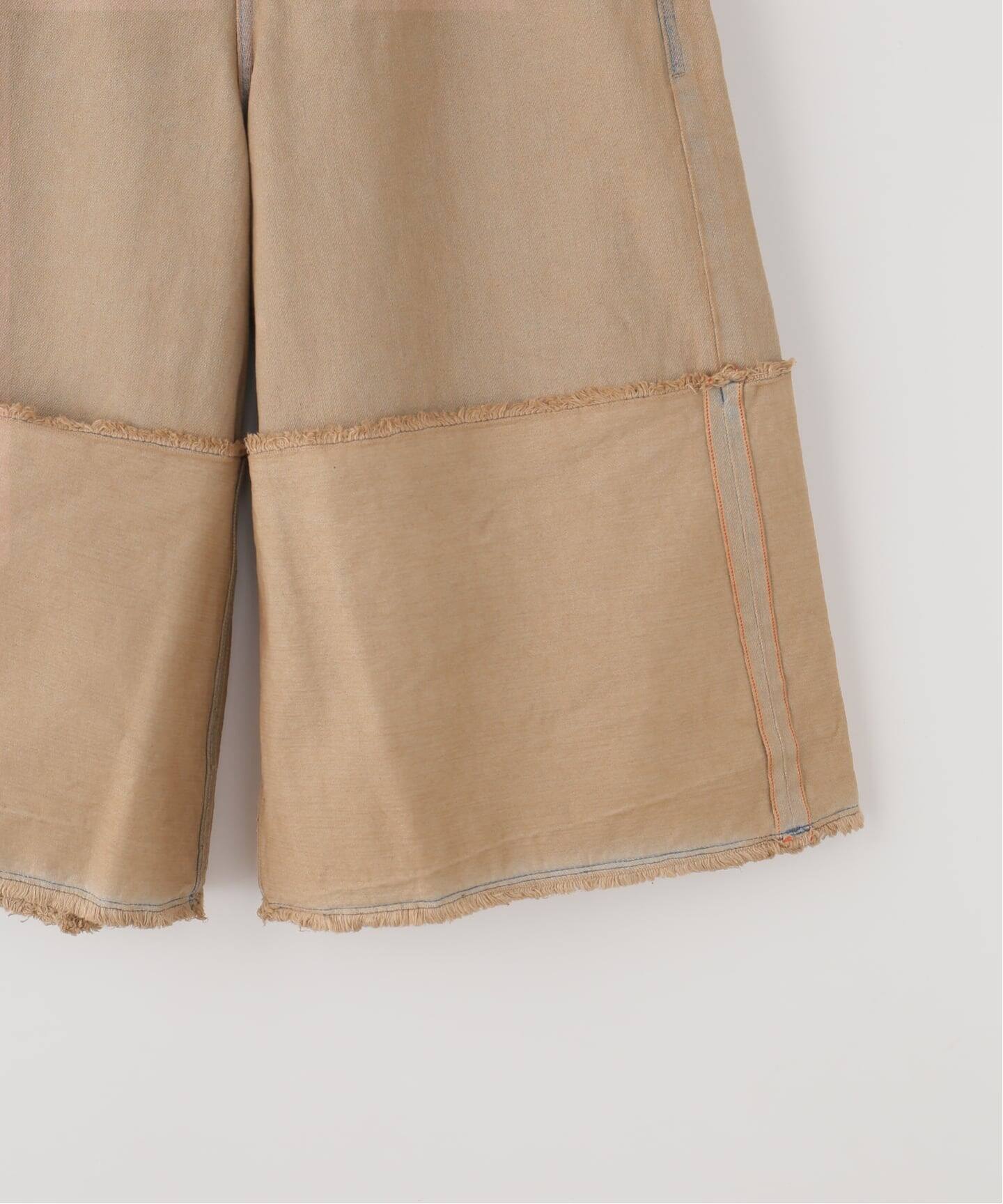 LIVINGTONE/リヴィントーン】別注DOLK4 - Flair culottes（ショート