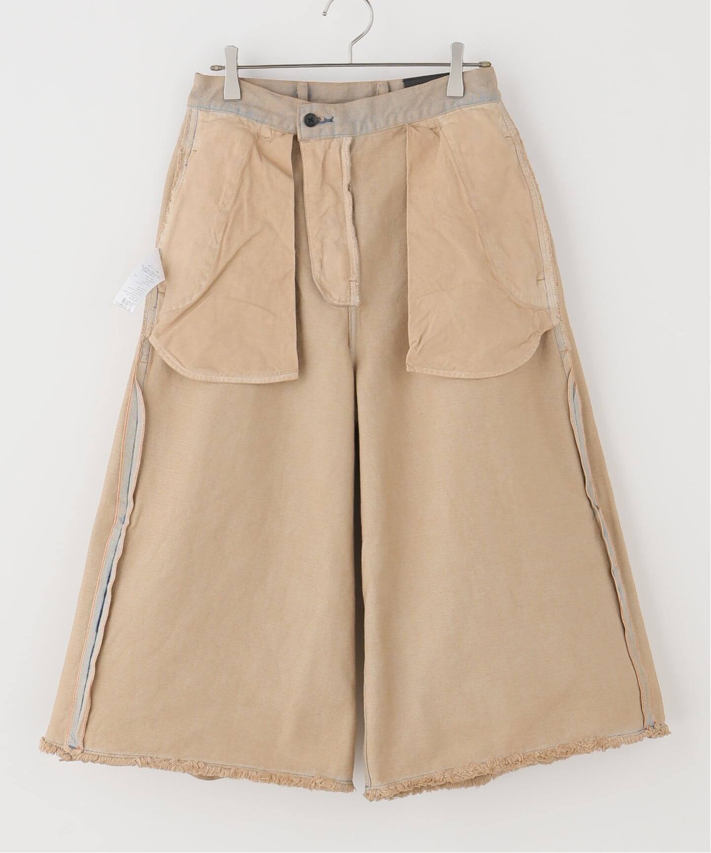 LIVINGTONE　DOLK4 - Flair culottes LIVINGTONE/リヴィントーン】別注DOLK4 - Flair culottes（ショート