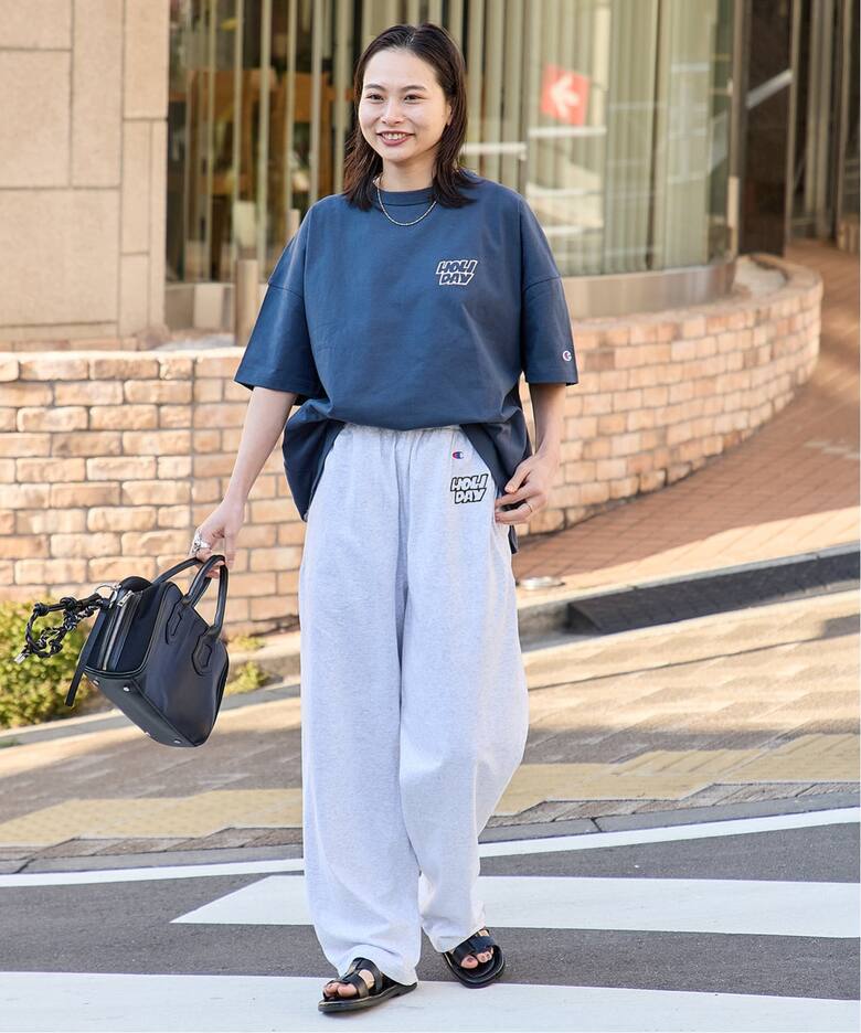 別注【CHAMPION*JOURNAL STANDARD by HOLIDAY】 16s/1 Jersey PANT 