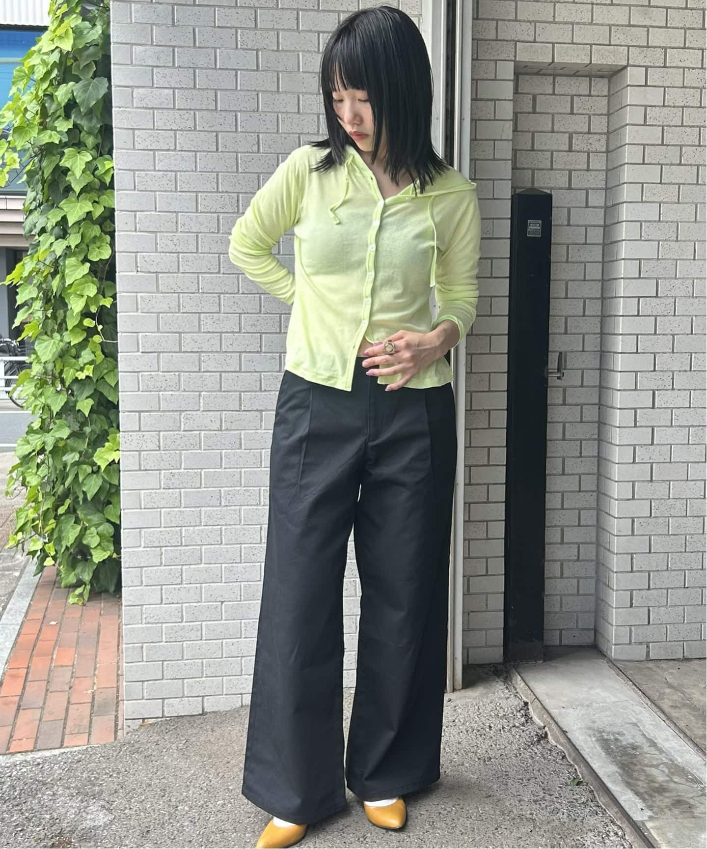 タックドスラックスチノ（チノパンツ）｜Oriens JOURNAL STANDARD