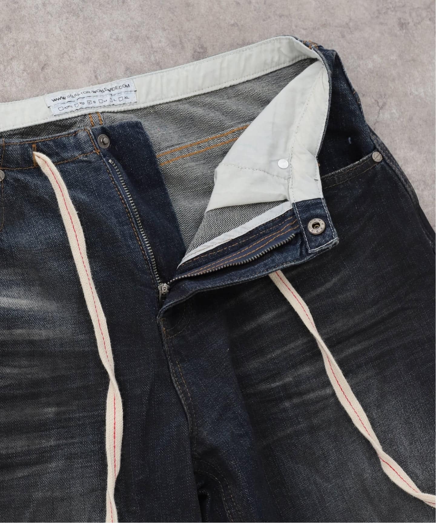 SCULPTOR/スカルプター】 Brushed Denim Pan（デニムパンツ・ジーンズ