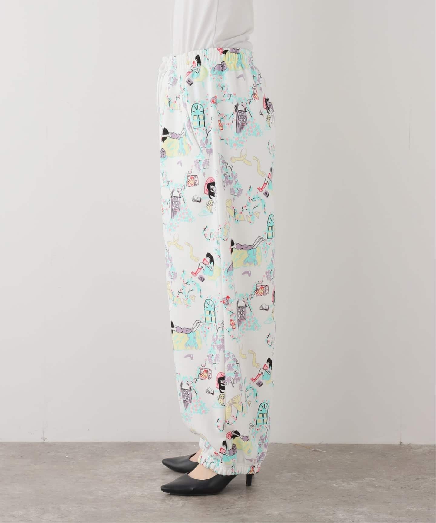 Ashley Williams】 JOGGERS(ホワイト)(スウェットパンツ)|Oriens Ashley Williams】 JOGGERS(ホワイト)(スウェットパンツ)|Oriens