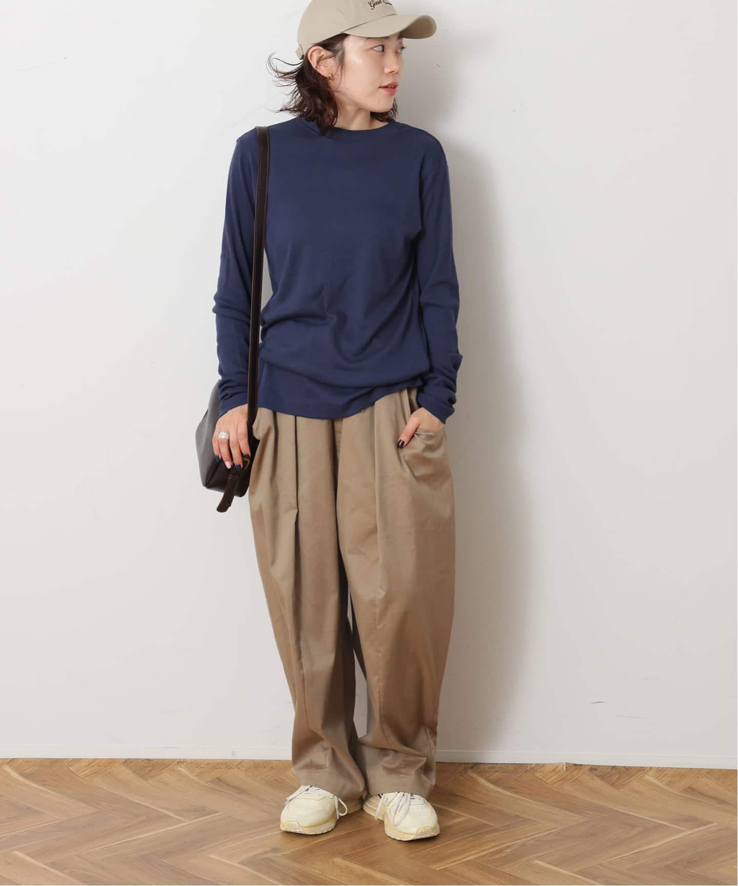 予約》TCツイル タックカーブパンツ（その他パンツ）｜journal