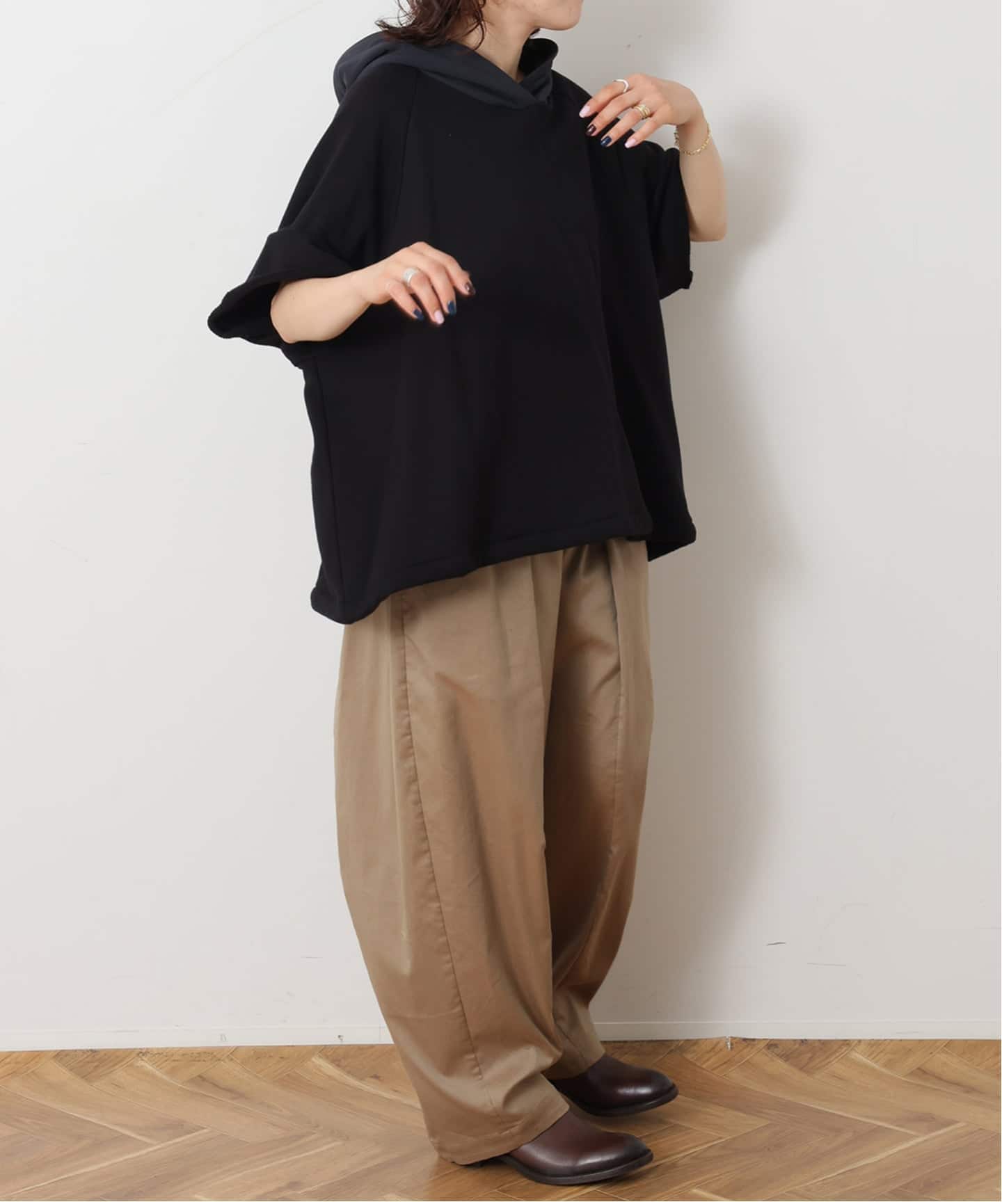 予約》TCツイル タックカーブパンツ（その他パンツ）｜journal