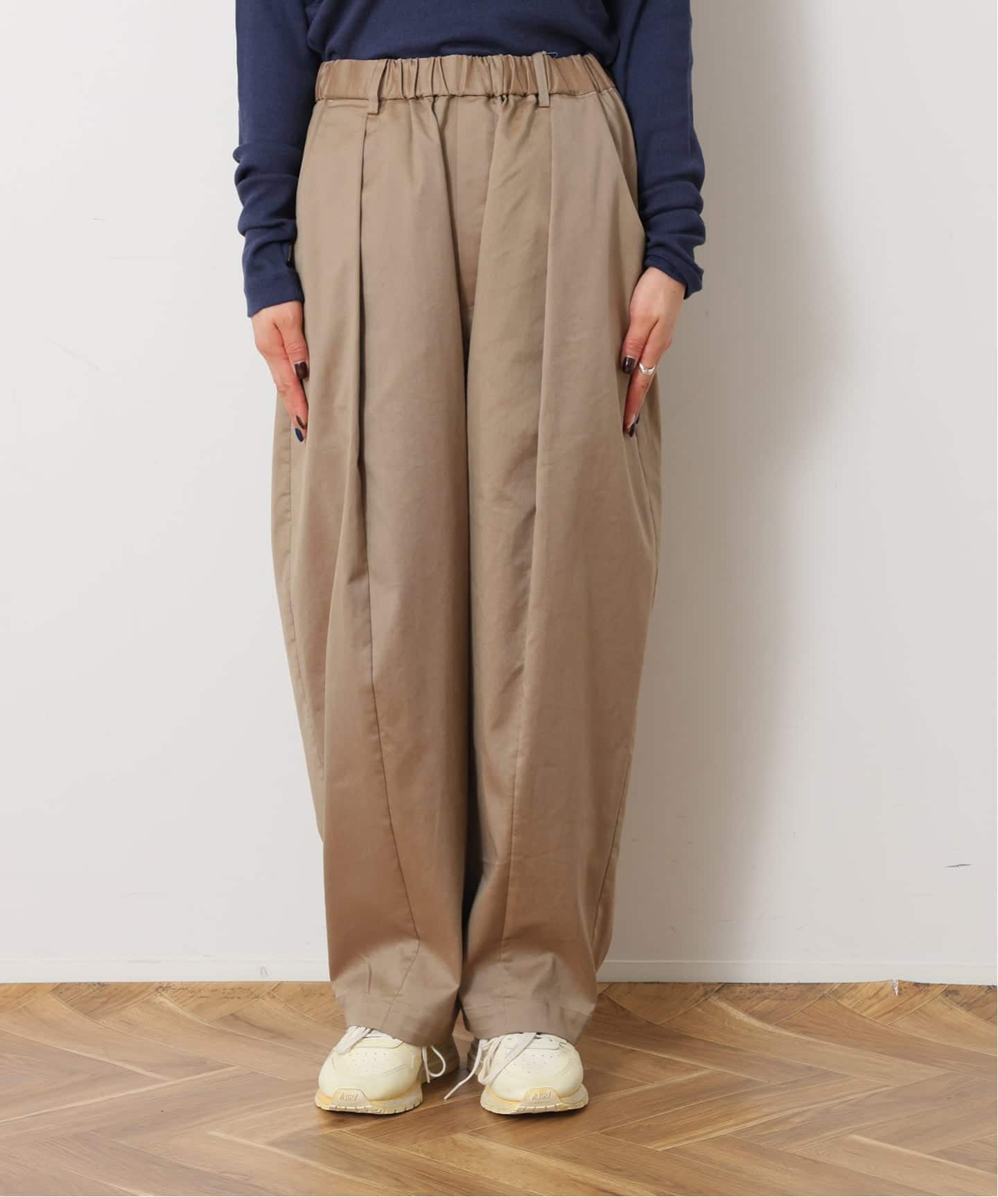 予約》TCツイル タックカーブパンツ（その他パンツ）｜journal